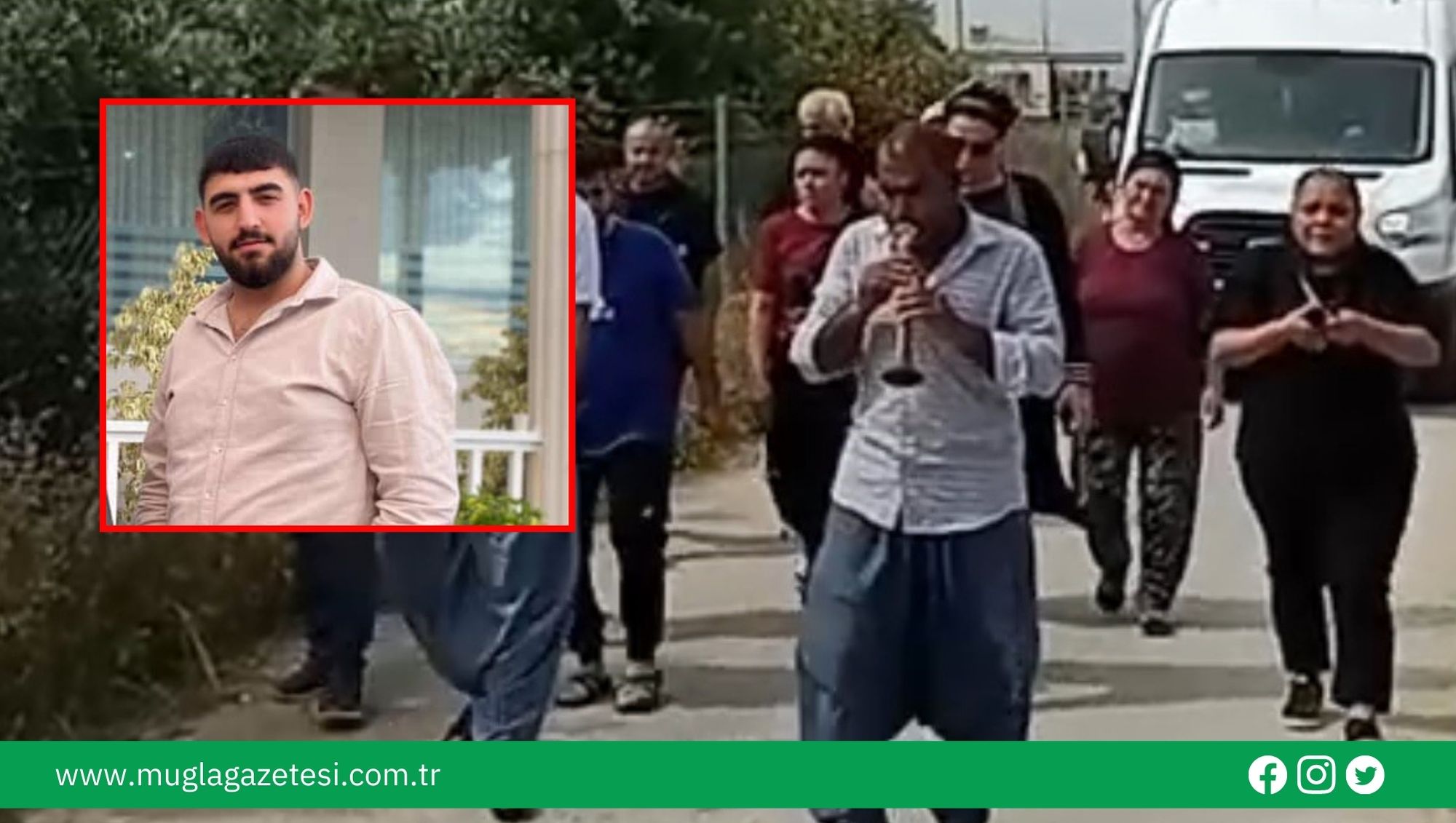 Trafik Kazasında Hayatını Kaybeden Genç, Davul Zurnayla Uğurlandı