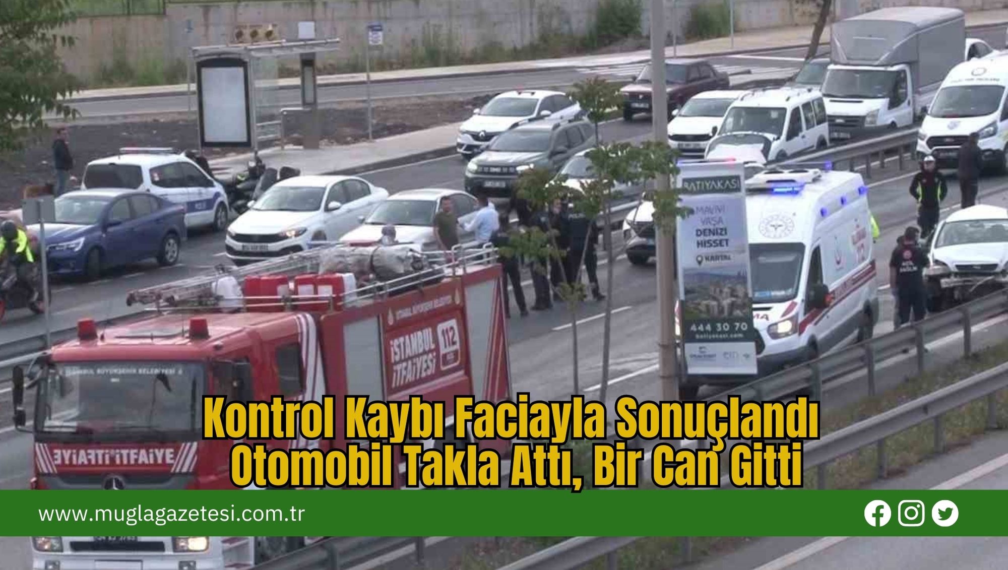 Kontrol Kaybı Faciayla Sonuçlandı: Otomobil Takla Attı, Bir Can Gitti