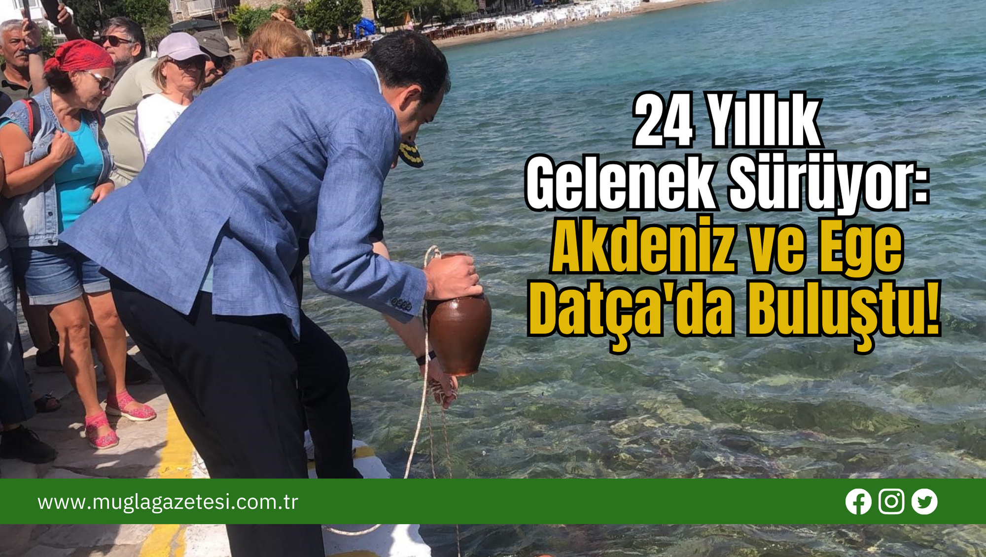 24 Yıllık Gelenek Sürüyor: Akdeniz ve Ege Datça'da Buluştu!