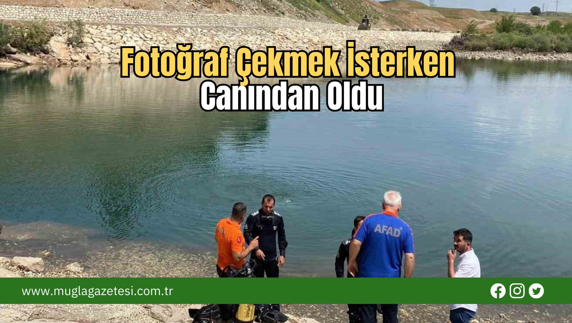 Fotoğraf Çekmek İsterken Canından Oldu
