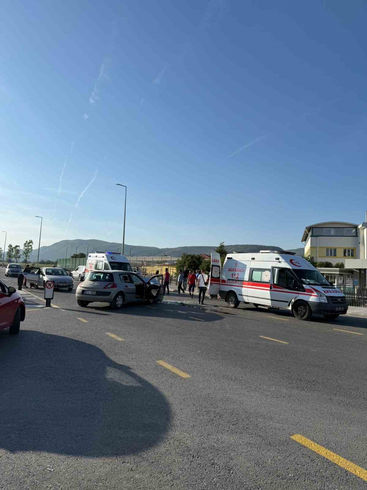 Menteşe'de Korkutan Kaza