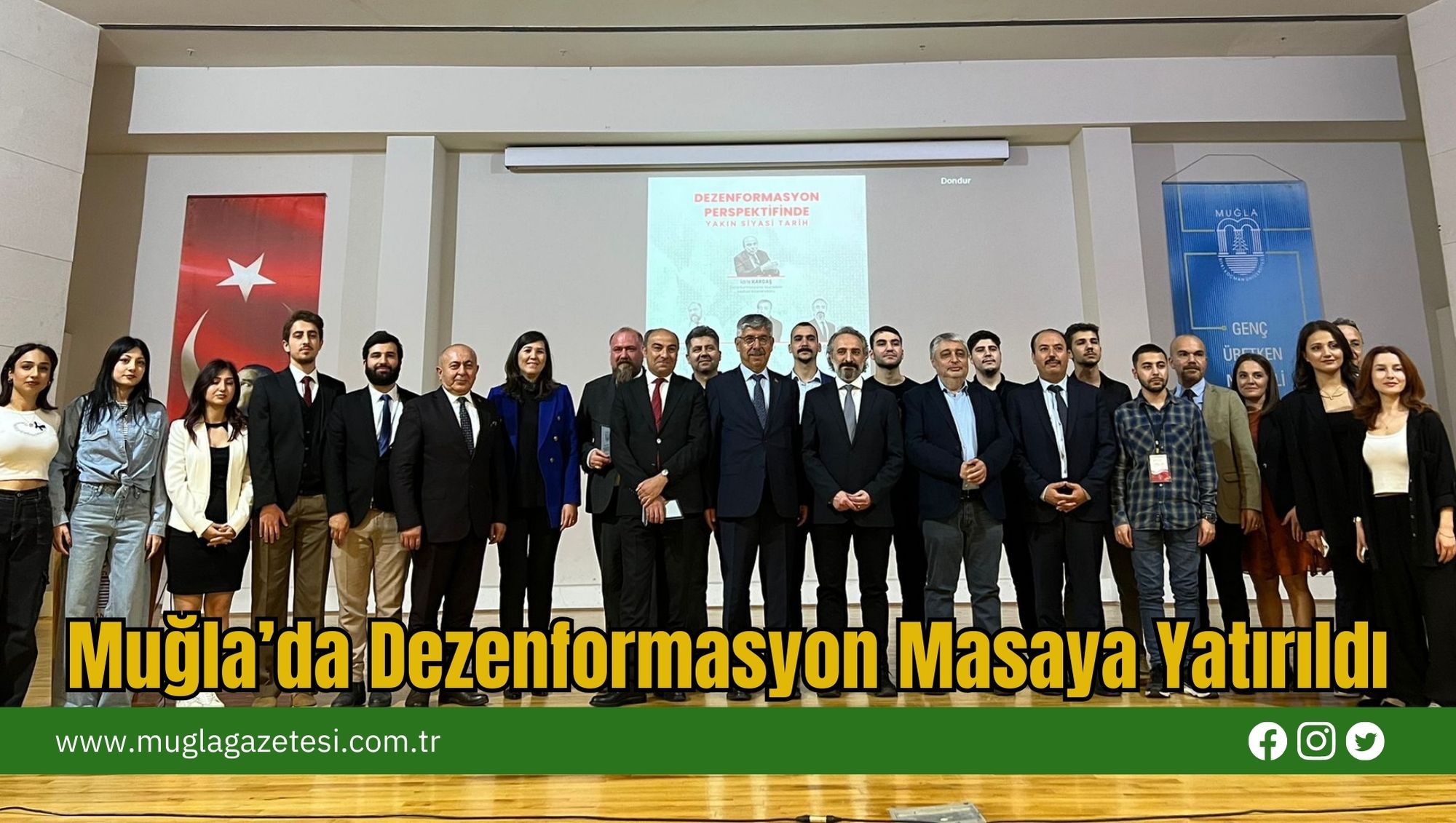 Muğla’da Dezenformasyon Masaya Yatırıldı