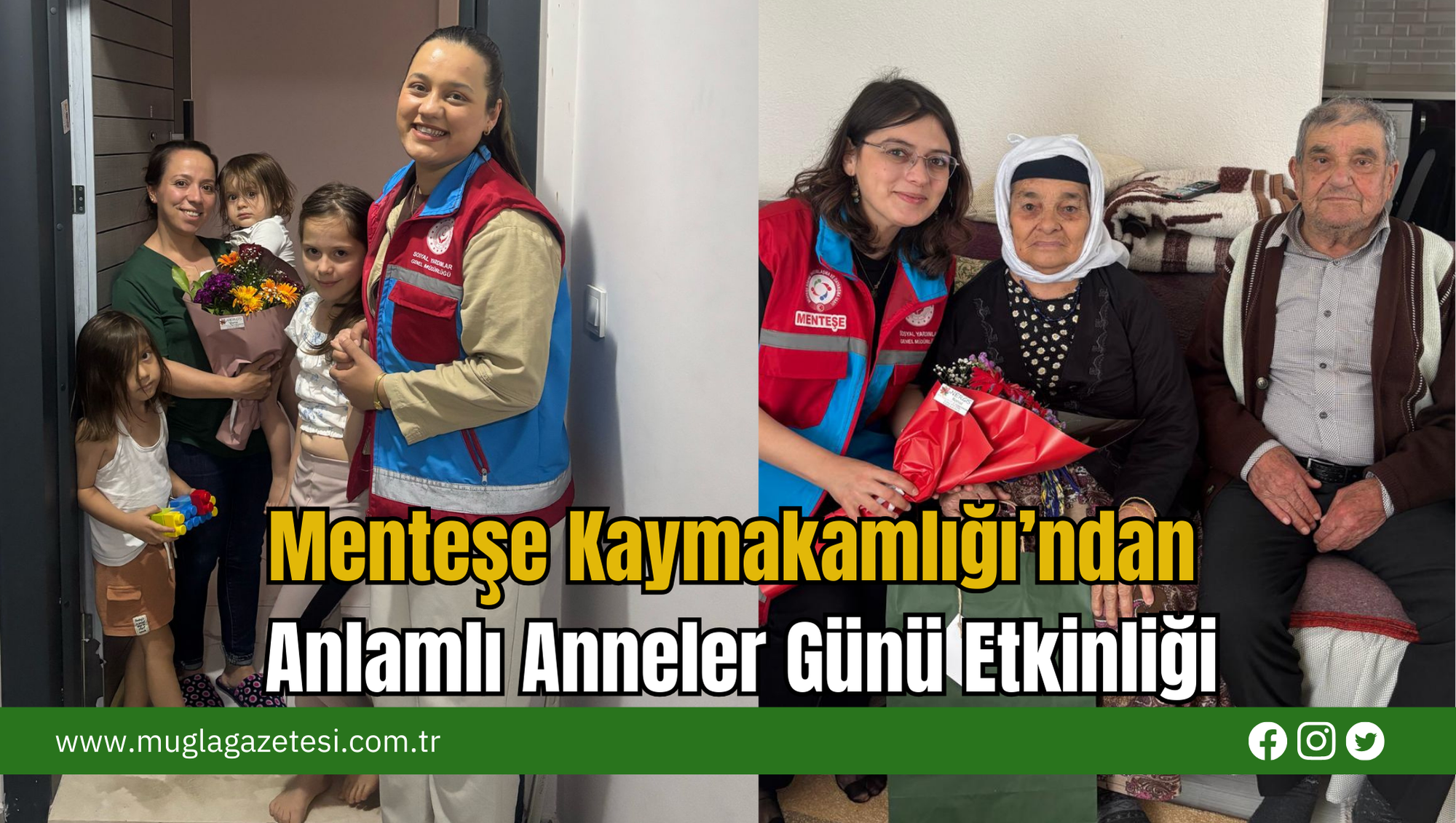 Menteşe Kaymakamlığı’ndan Anlamlı Anneler Günü Etkinliği