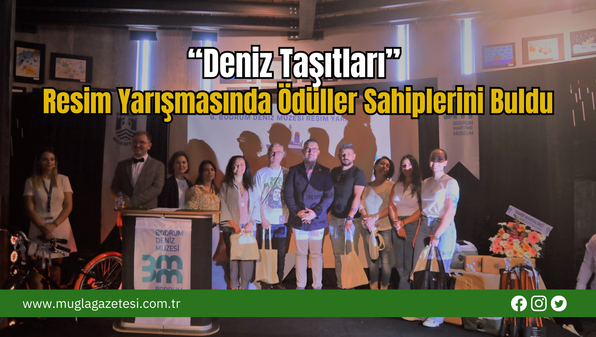 “Deniz Taşıtları” Resim Yarışmasında Ödüller Sahiplerini Buldu