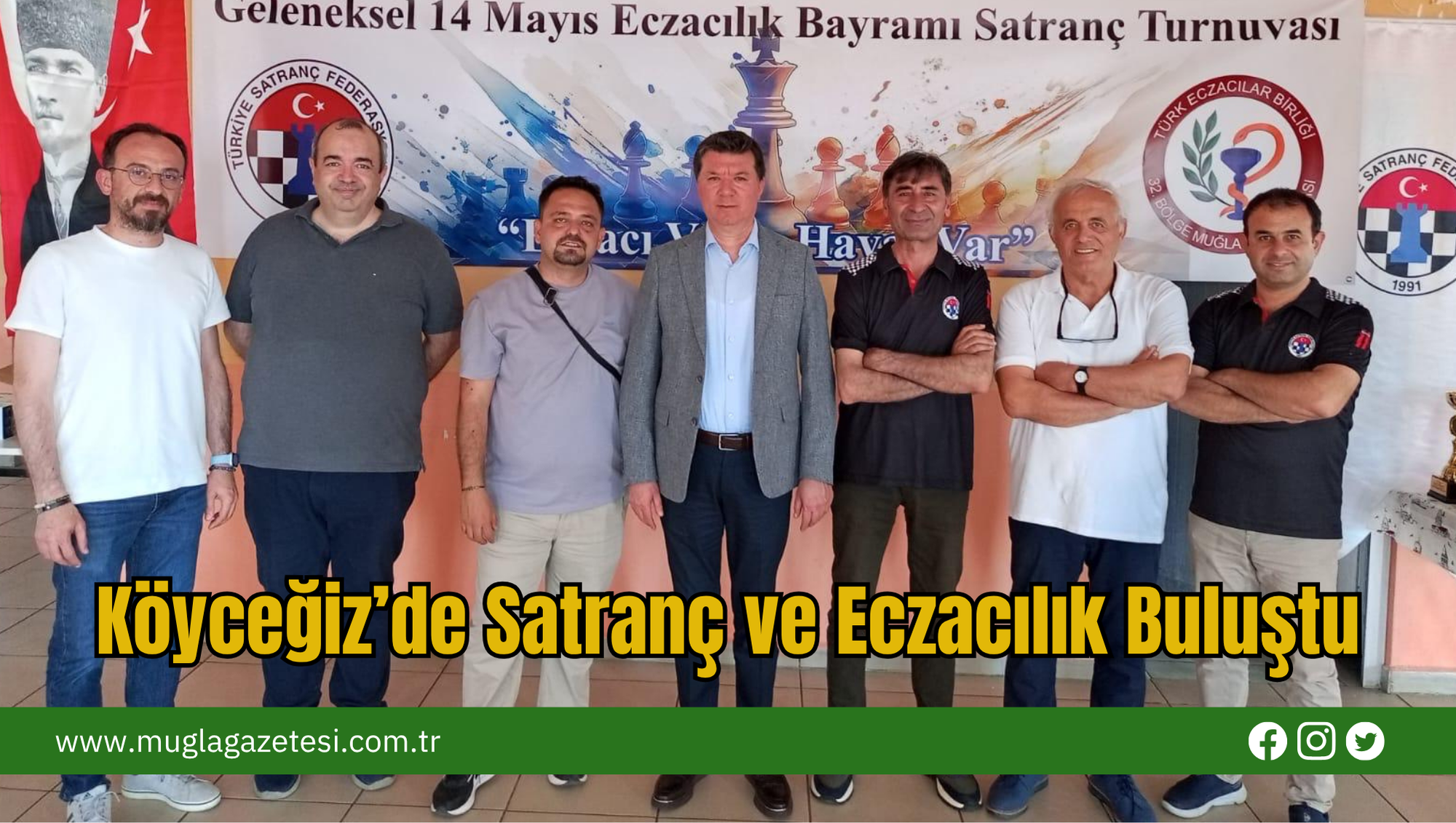 Köyceğiz’de Satranç ve Eczacılık Buluştu
