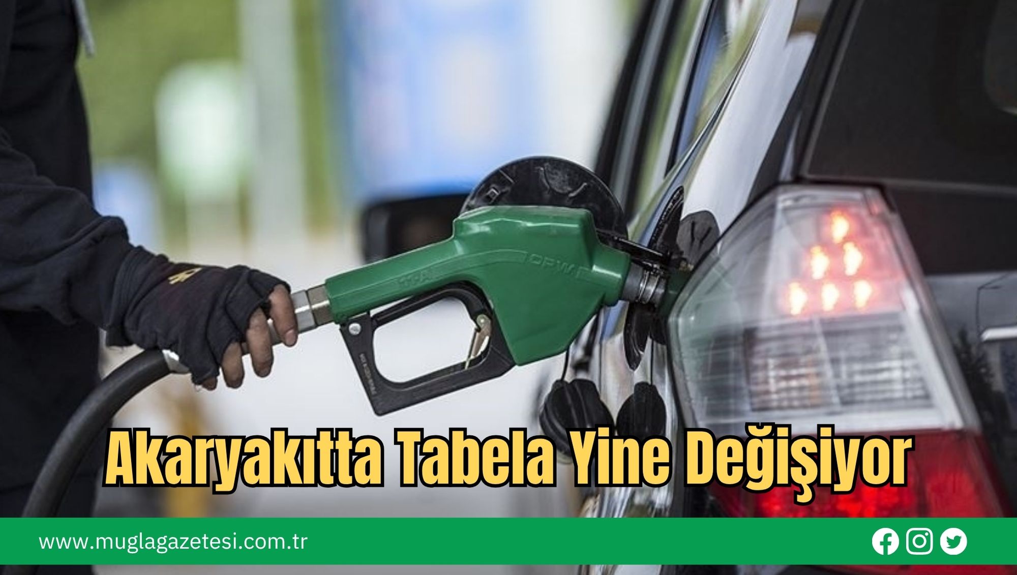 Akaryakıtta Tabela Yine Değişiyor