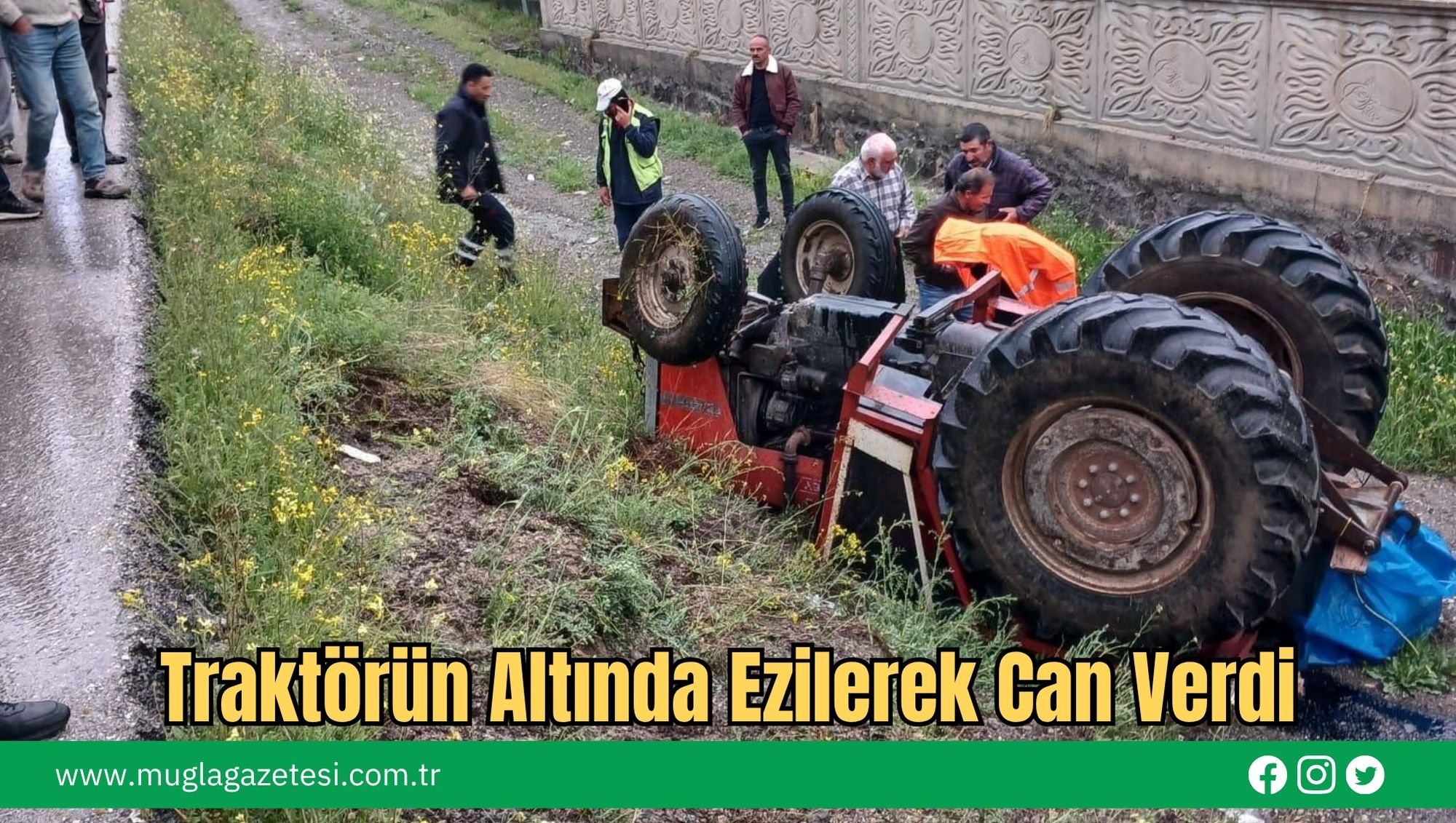 Traktörün Altında Ezilerek Can Verdi
