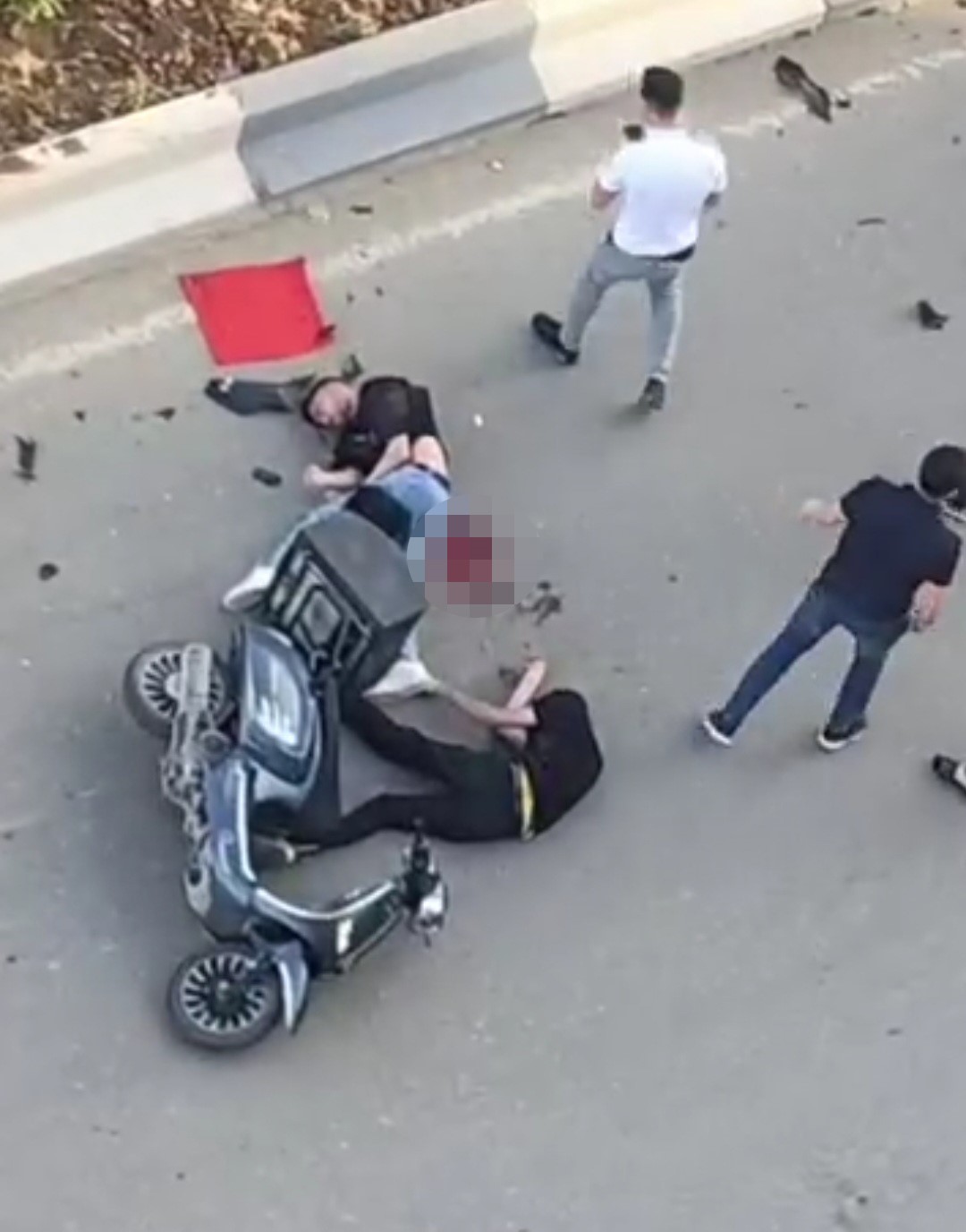 Feci Motosiklet Kazası:  2’si Ağır 3 Yaralı