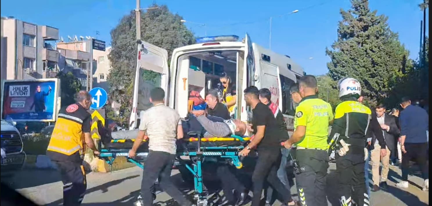 Güvenalgaz Kavşağı'nda Kaza: Otomobil Takla Attı ,5 Yaralı