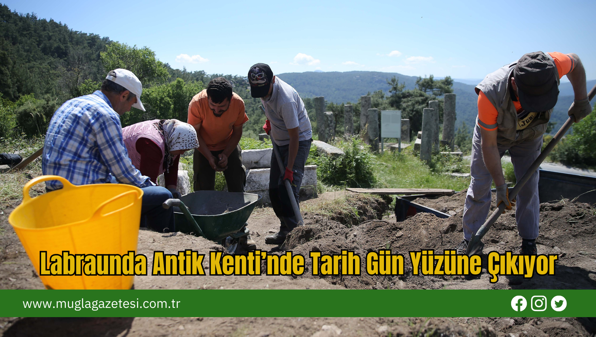 Labraunda Antik Kenti’nde Tarih Gün Yüzüne Çıkıyor