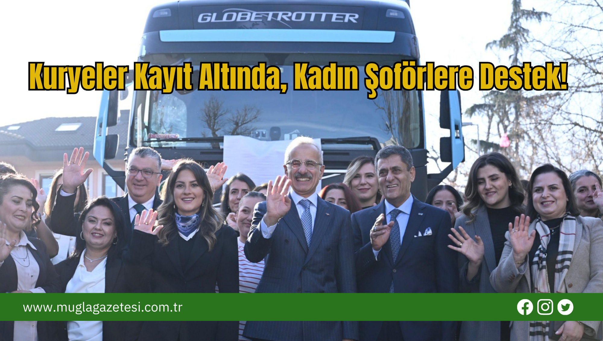 Kuryeler Kayıt Altında, Kadın Şoförlere Destek!