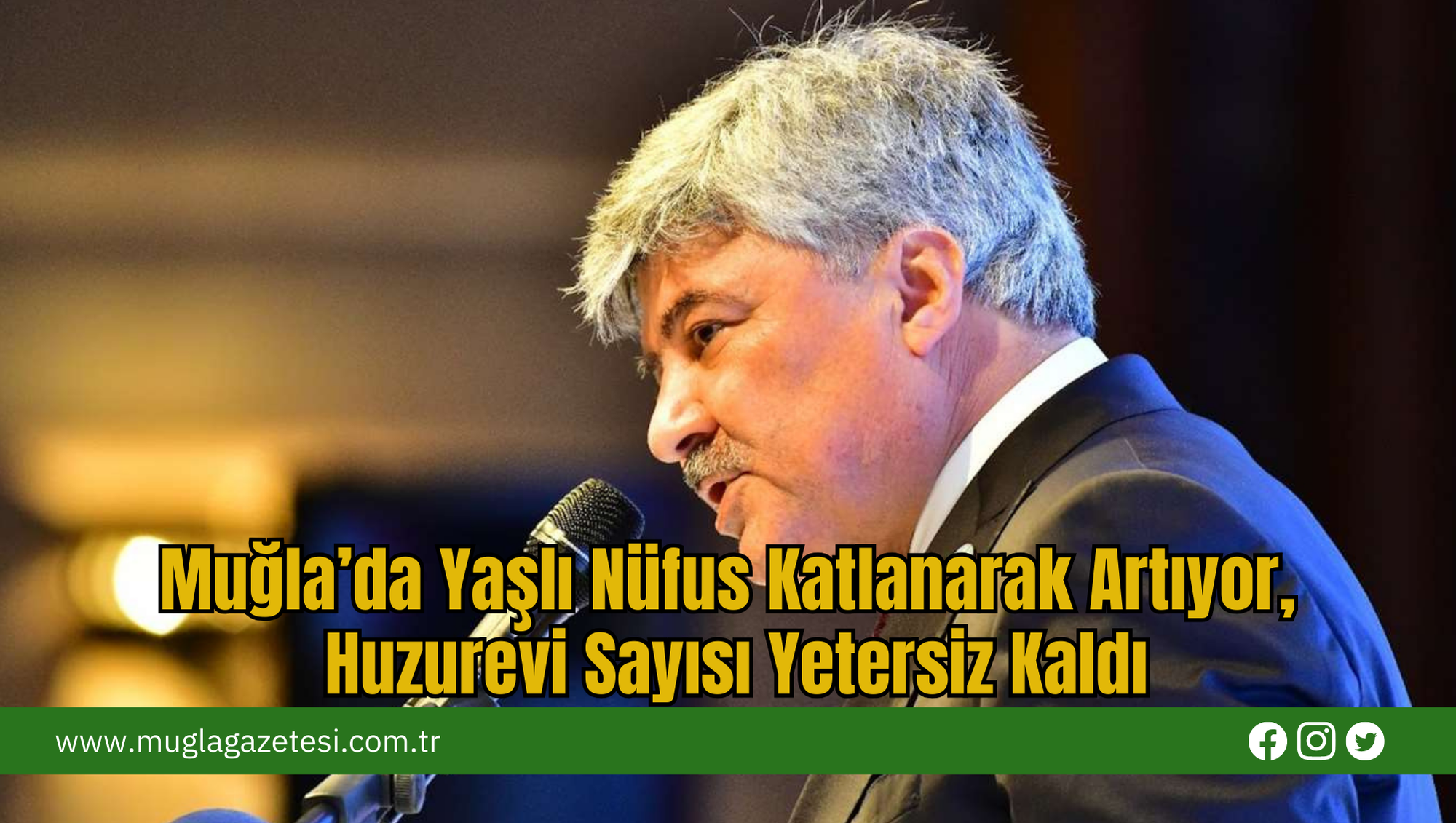 Muğla’da Yaşlı Nüfus Katlanarak Artıyor, Huzurevi Sayısı Yetersiz Kaldı
