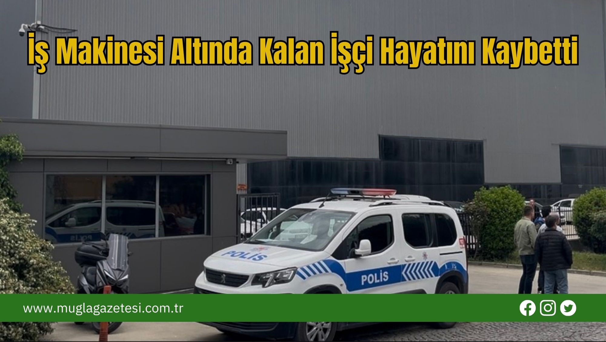 İş Makinesi Altında Kalan İşçi Hayatını Kaybetti