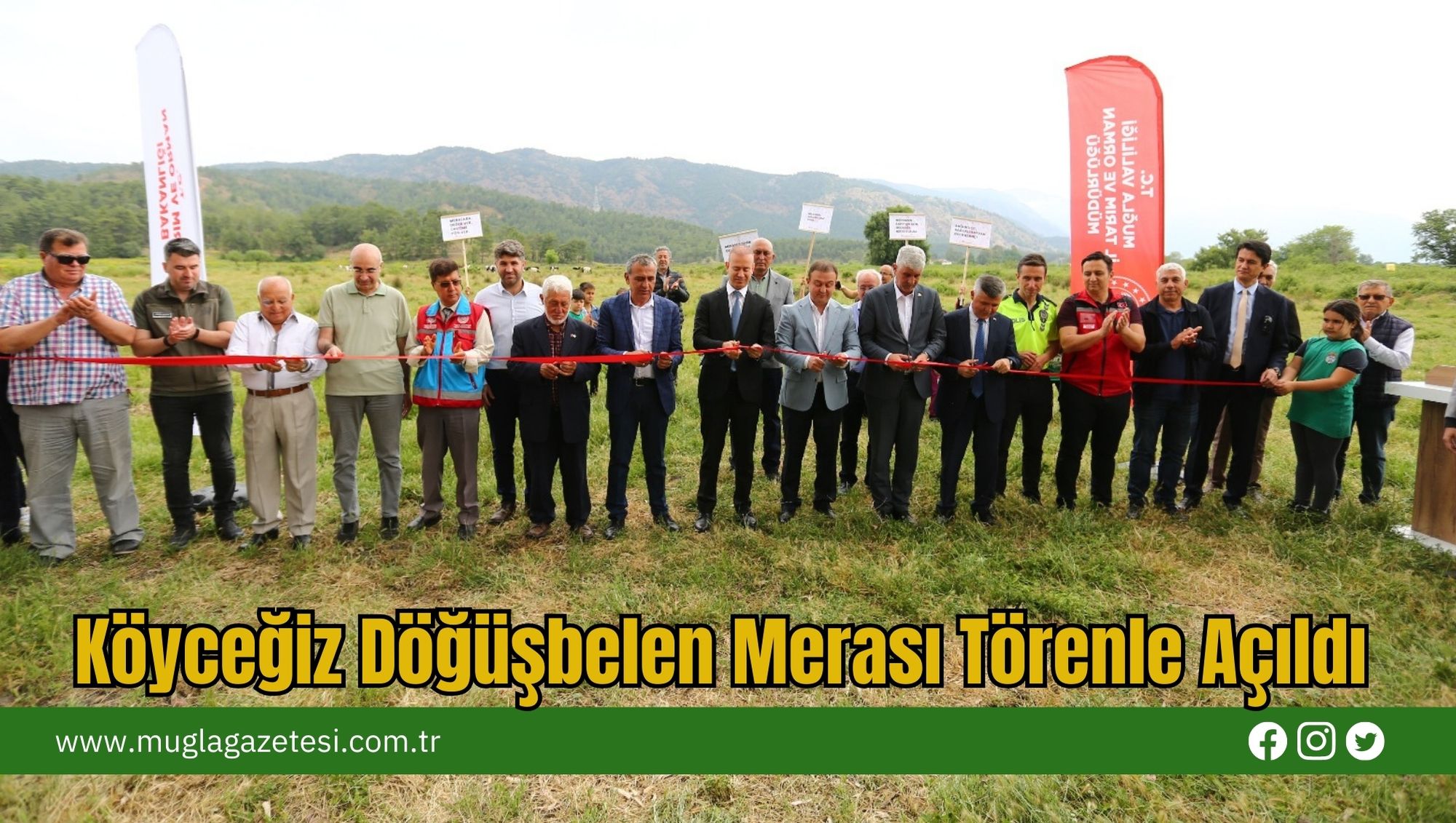 Köyceğiz Döğüşbelen Merası Törenle Açıldı