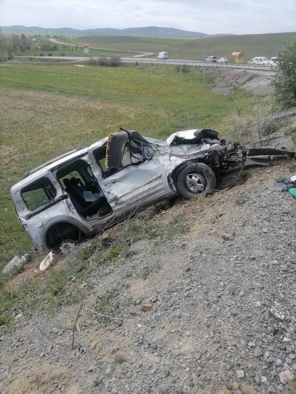 Araç Şarampole Uçtu: 1 Ölü