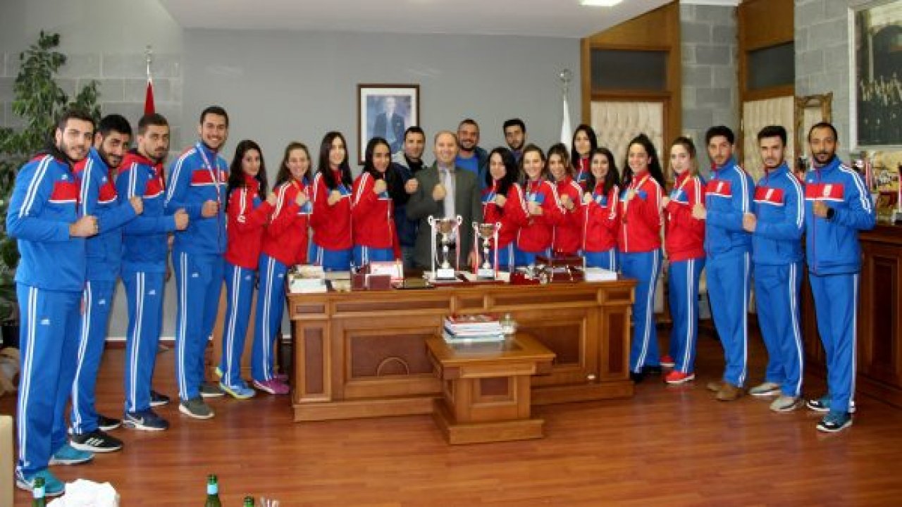 MSKÜ Kickboksçularının büyük başarısı