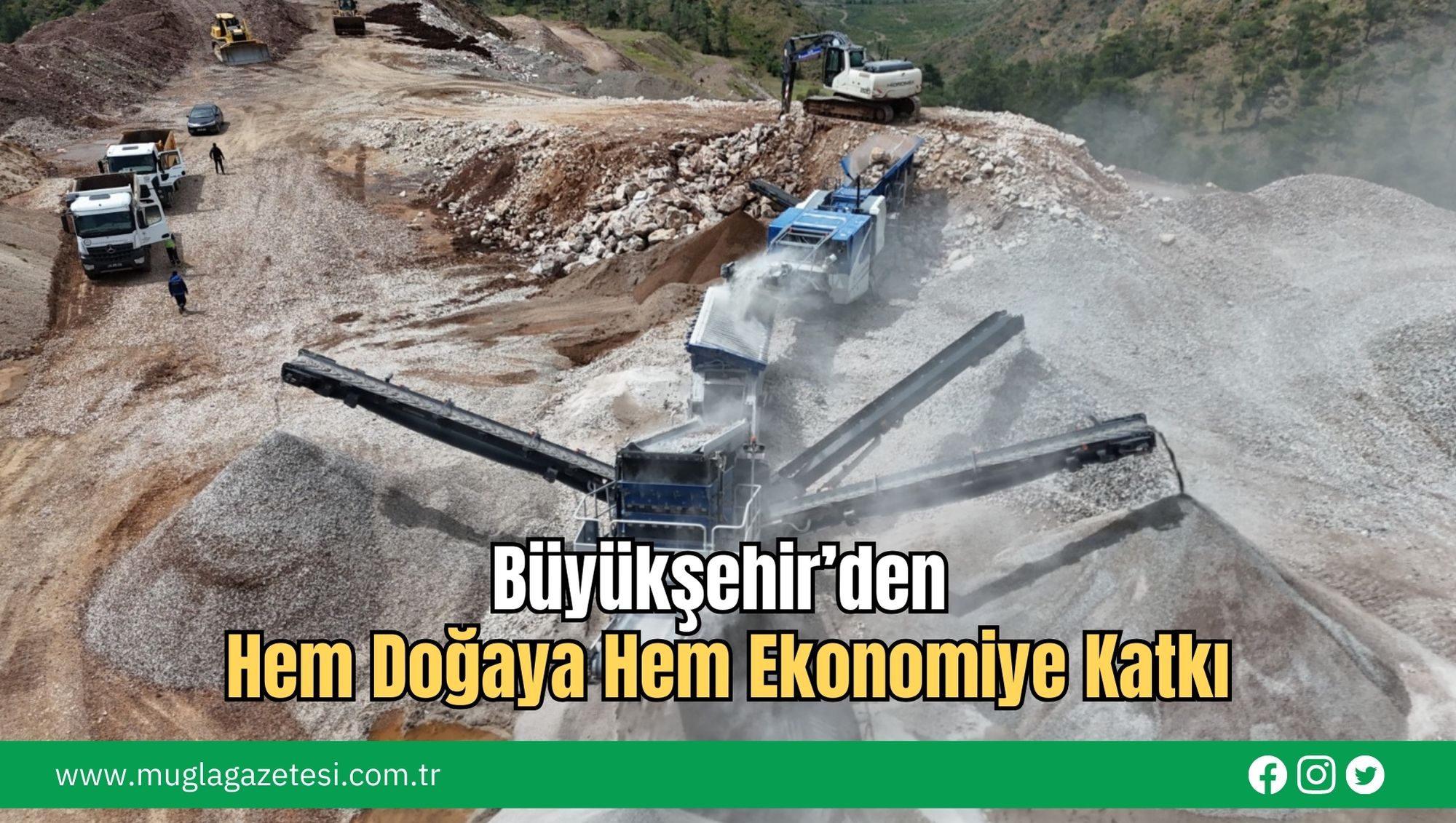 Büyükşehir’den Hem Doğaya Hem Ekonomiye Katkı