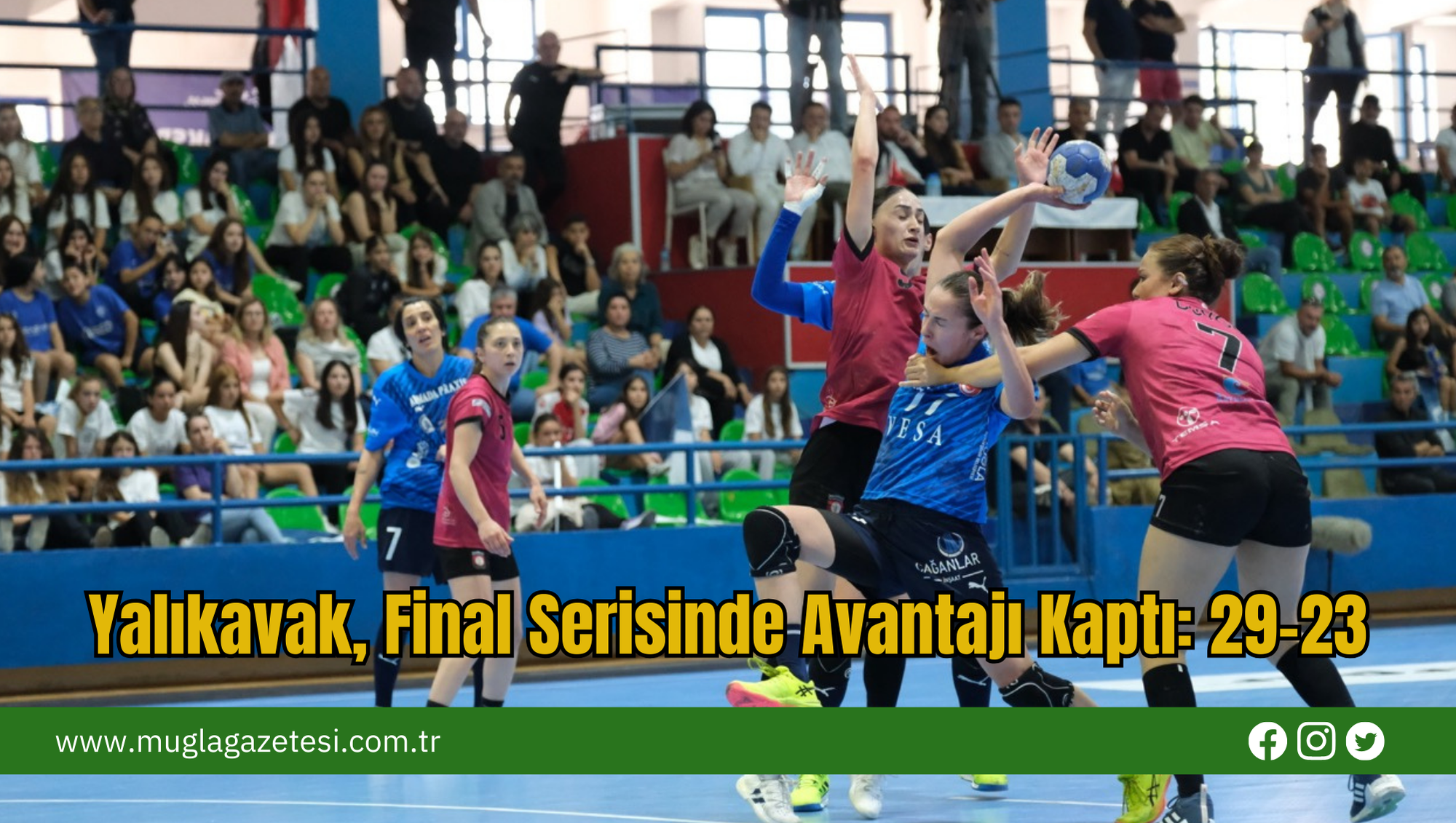 Yalıkavak, Final Serisinde Avantajı Kaptı: 29-23