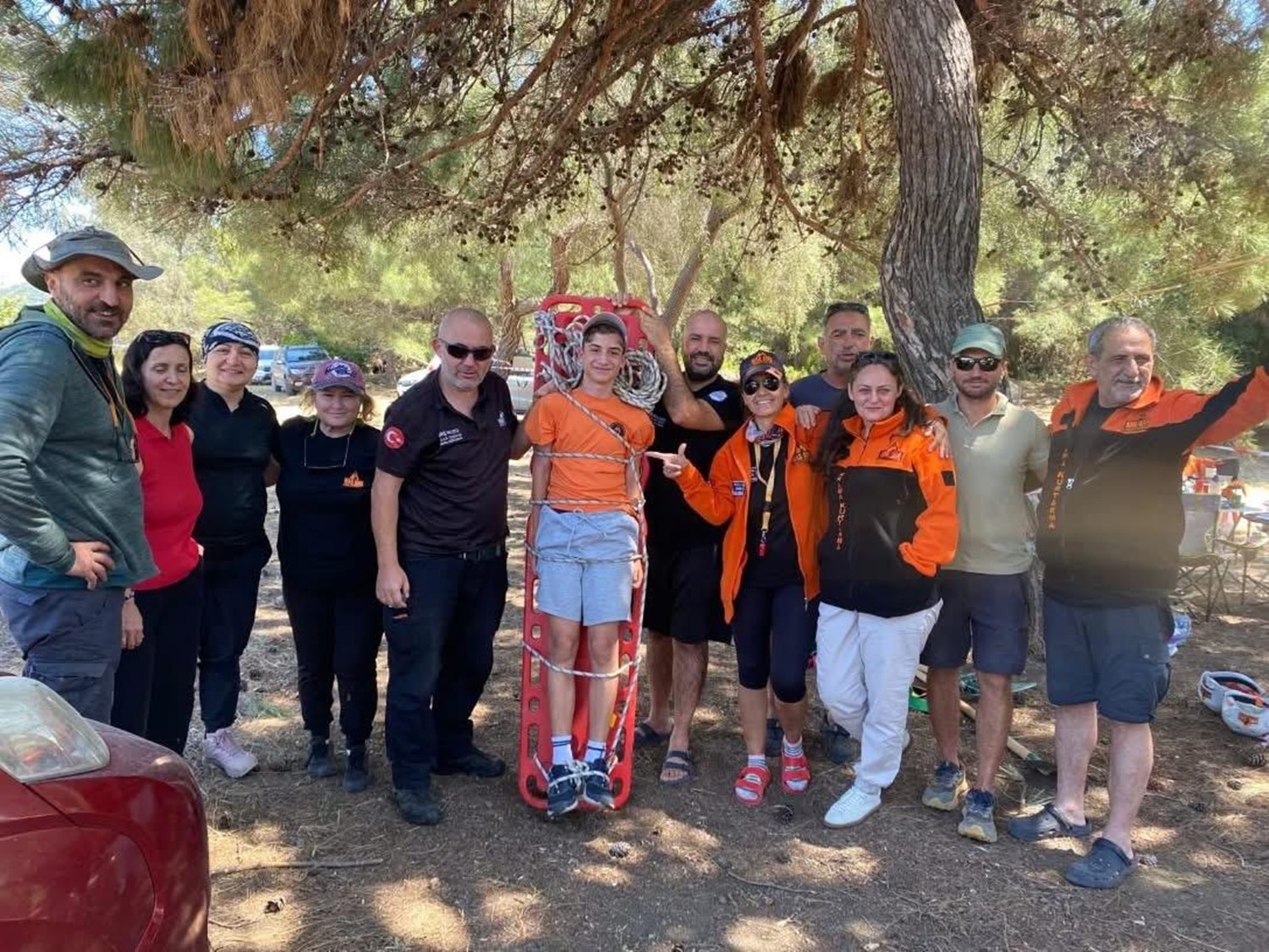 Datça’da Gönüllülere Afetlere Hazırlık Eğitimi