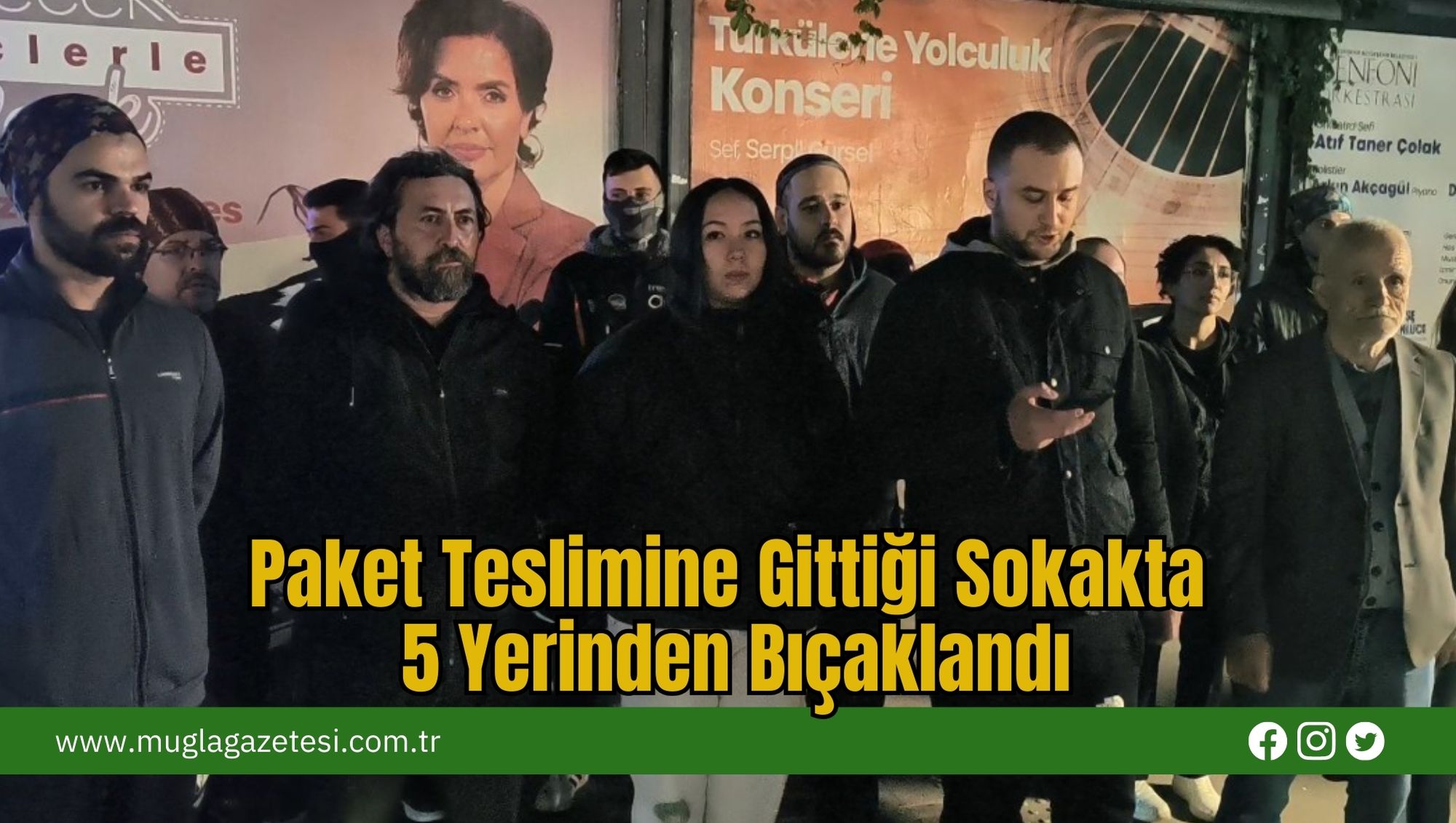 Paket Teslimine Gittiği Sokakta 5 Yerinden Bıçaklandı