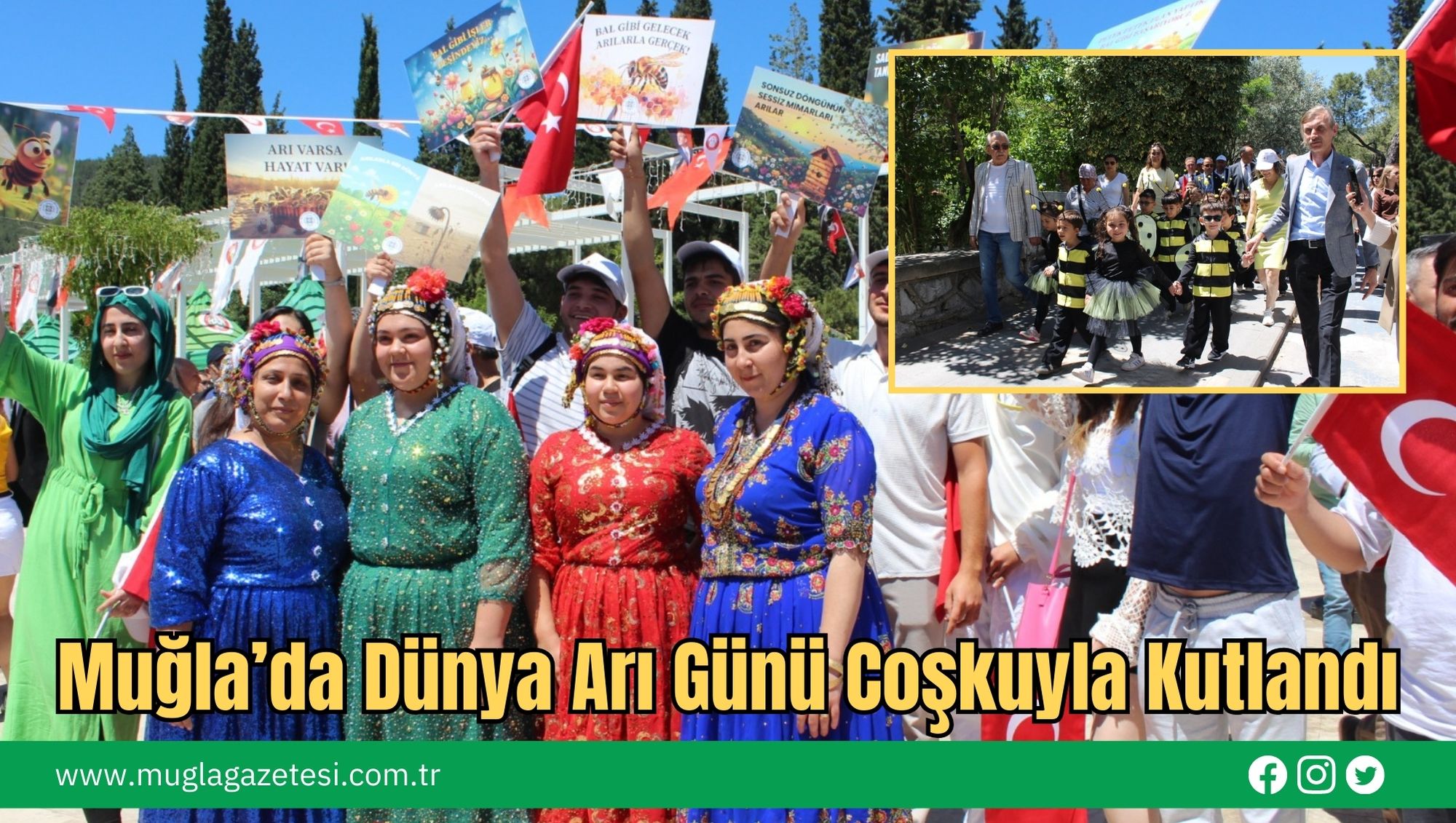 Muğla’da Dünya Arı Günü Coşkuyla Kutlandı