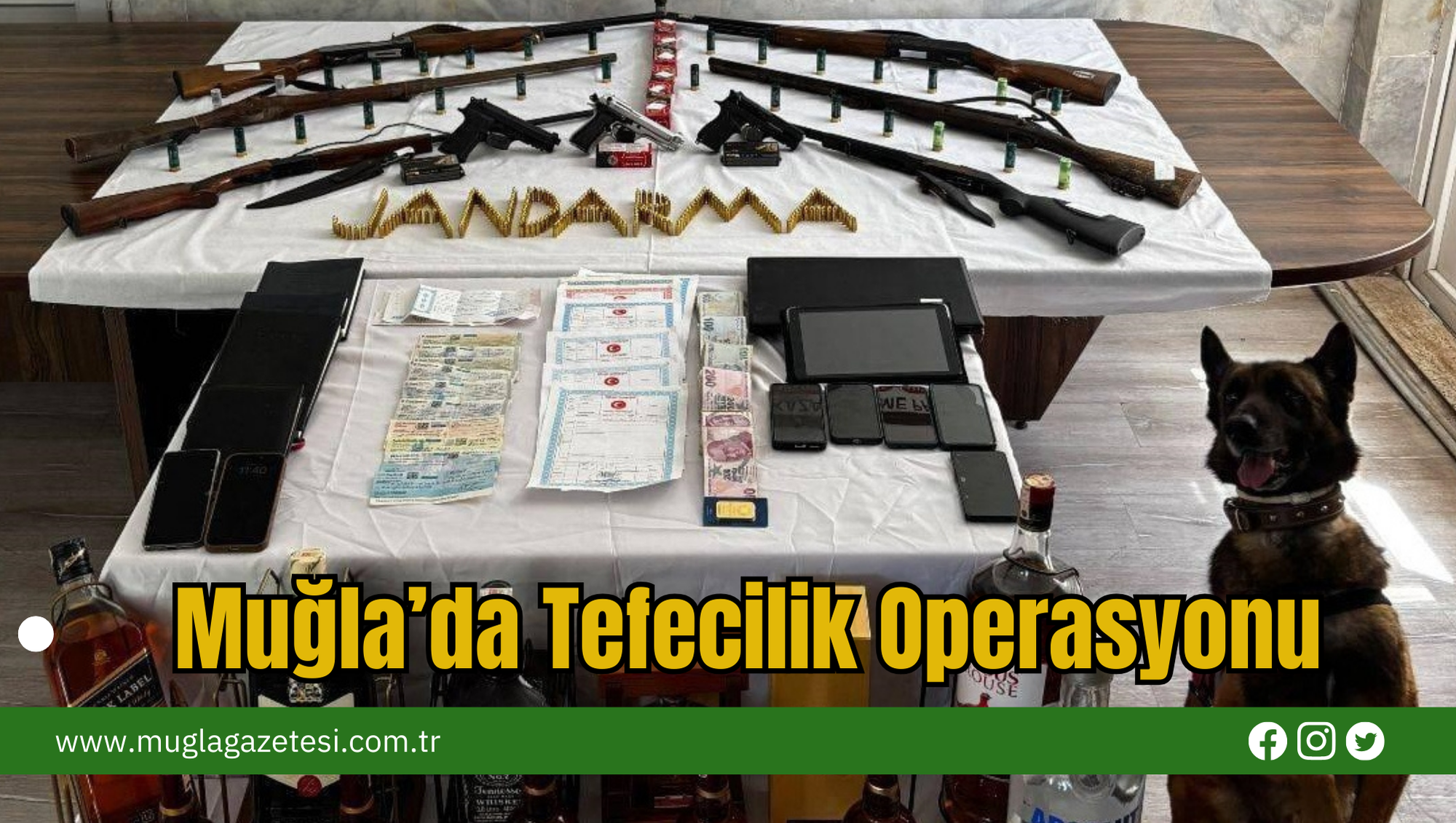 Muğla’da Tefecilik Operasyonu