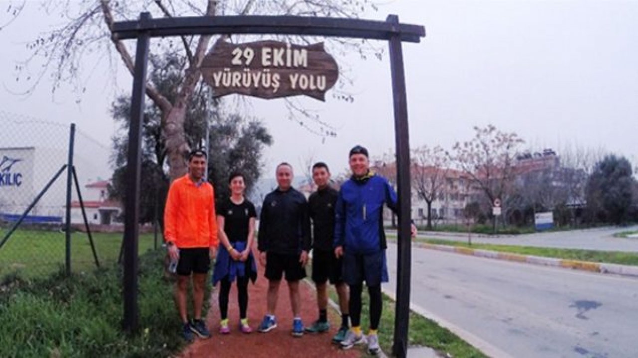 Maratona hazırlanıyorlar