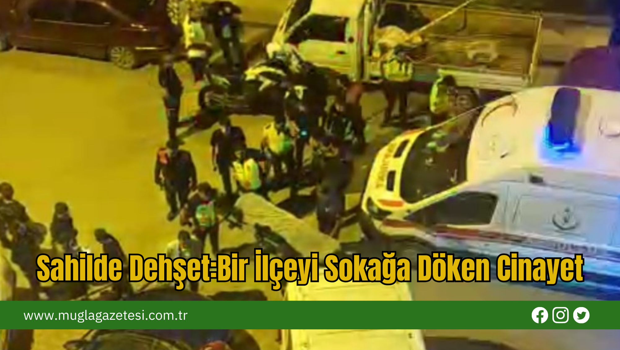 Sahilde Dehşet: Bir İlçeyi Sokağa Döken Cinayet