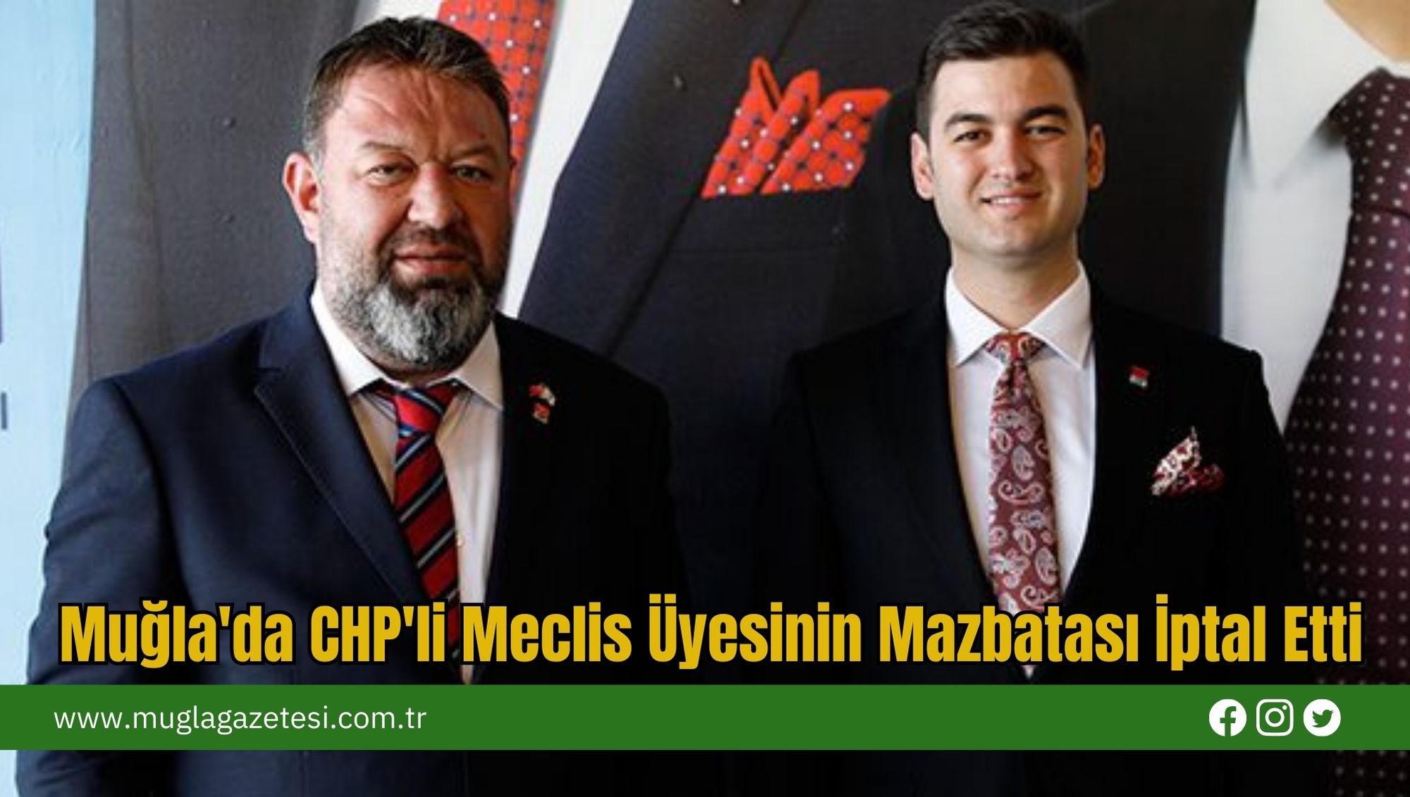 Muğla'da CHP'li Meclis Üyesinin Mazbatası İptal Etti