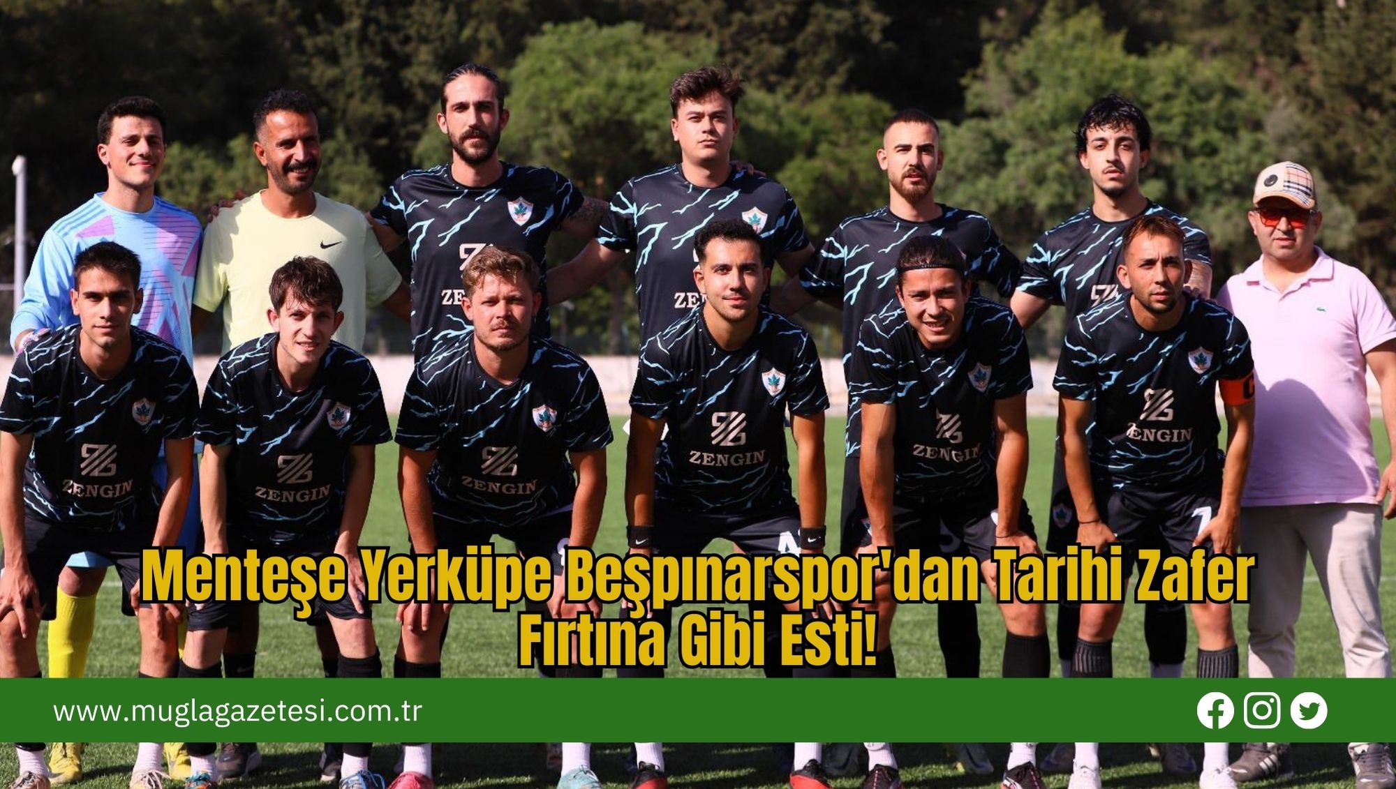 Menteşe Yerküpe Beşpınarspor'dan Tarihi Zafer: Fırtına Gibi Esti!