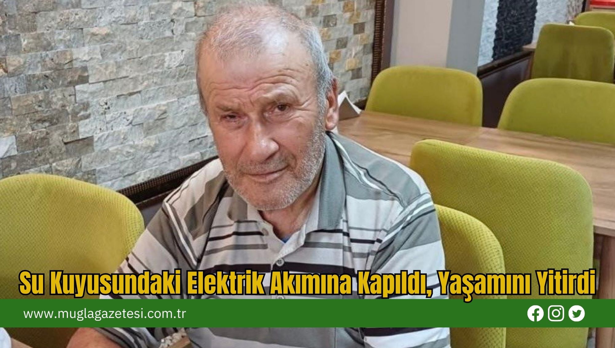 Su Kuyusundaki Elektrik Akımına Kapıldı, Yaşamını Yitirdi