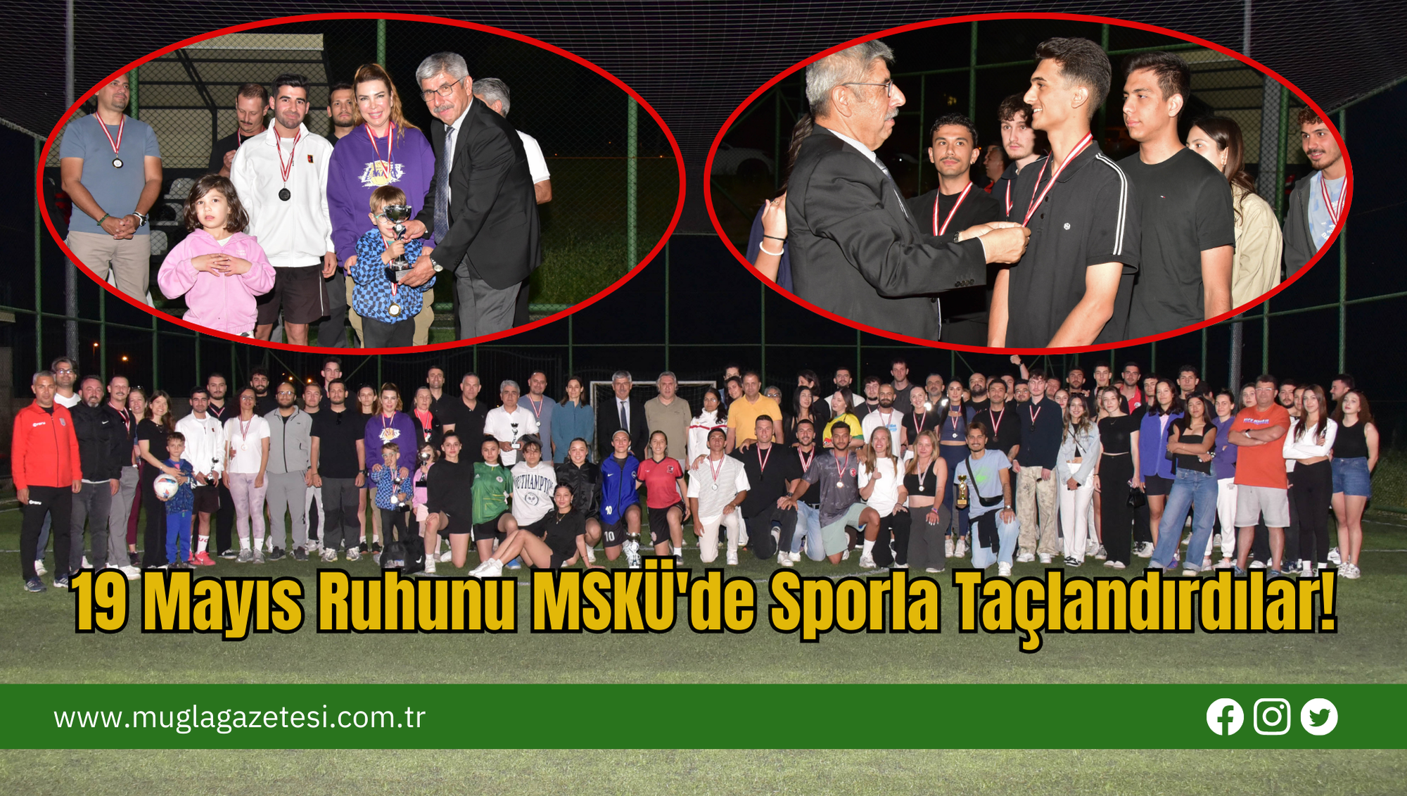 19 Mayıs Ruhunu MSKÜ'de Sporla Taçlandırdılar!