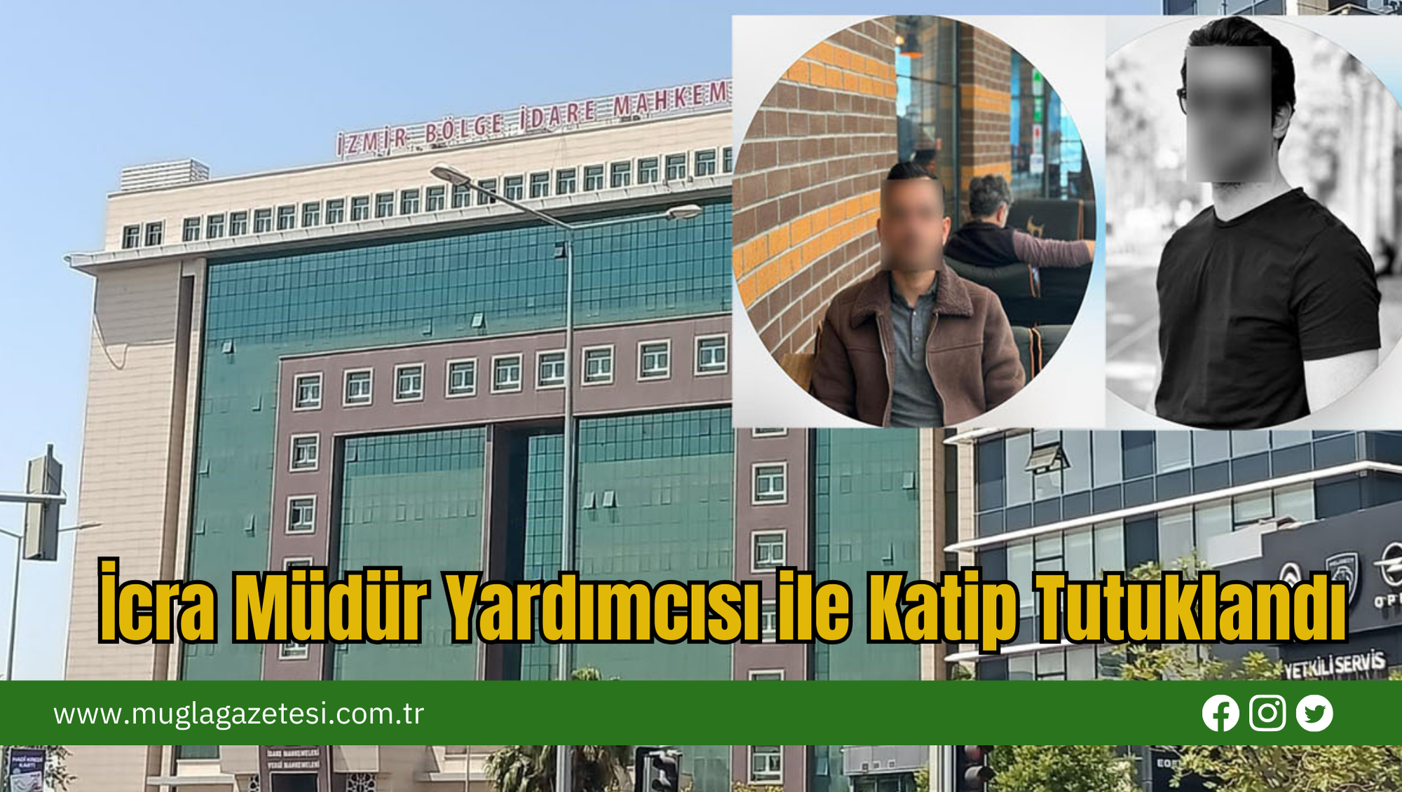 İcra Müdür Yardımcısı ile Katip Tutuklandı