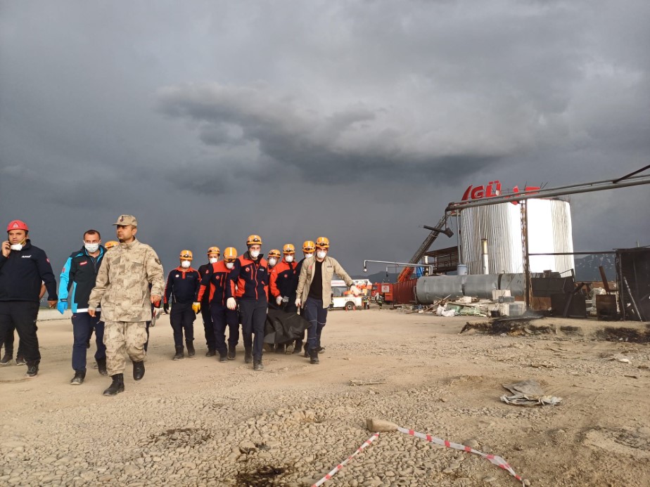 Asfalt Tesislerinde Patlama :1 Ölü 1 Yaralı