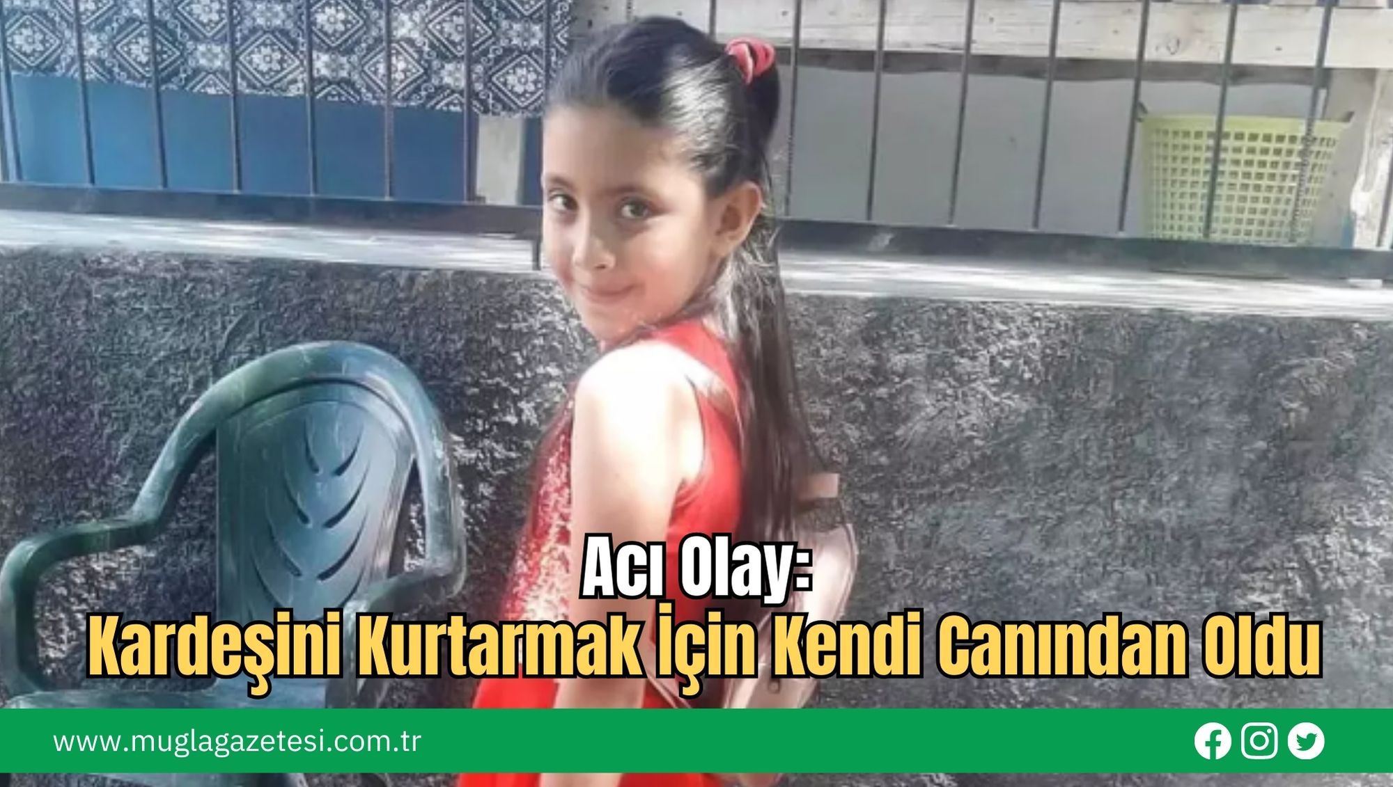 Acı Olay: Kardeşini Kurtarmak İçin Kendi Canından Oldu