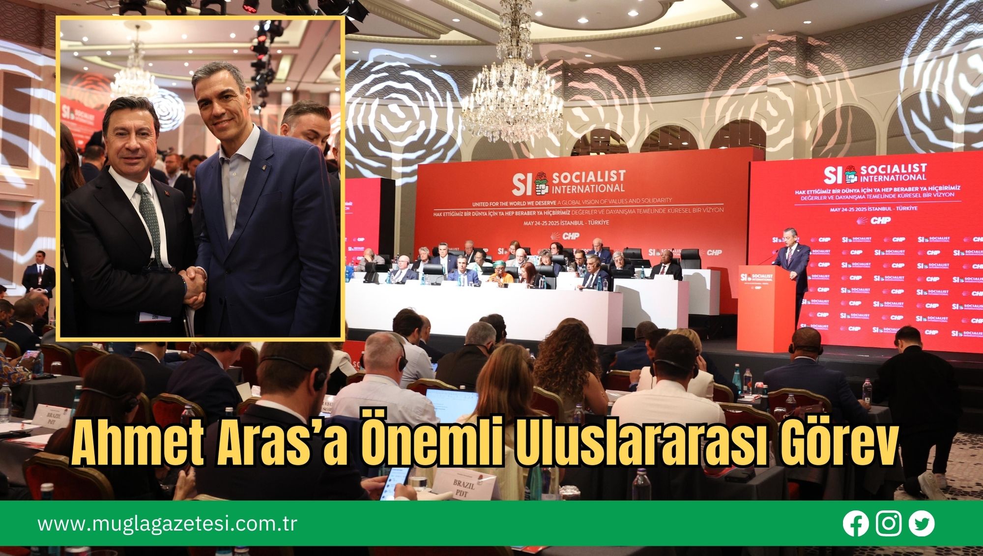 Ahmet Aras’a Önemli Uluslararası Görev