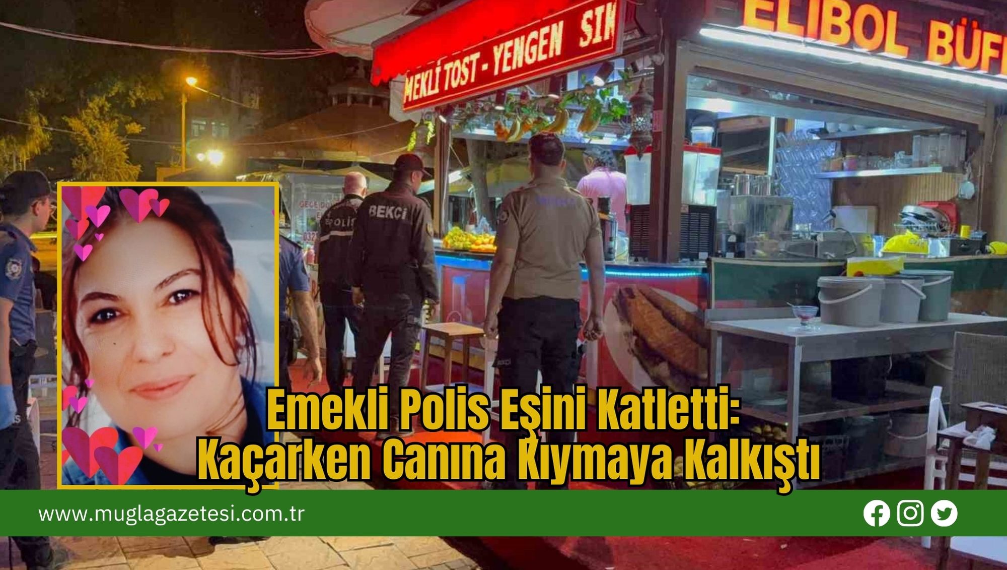 Emekli Polis Eşini Katletti: Kaçarken Canına Kıymaya Kalkıştı
