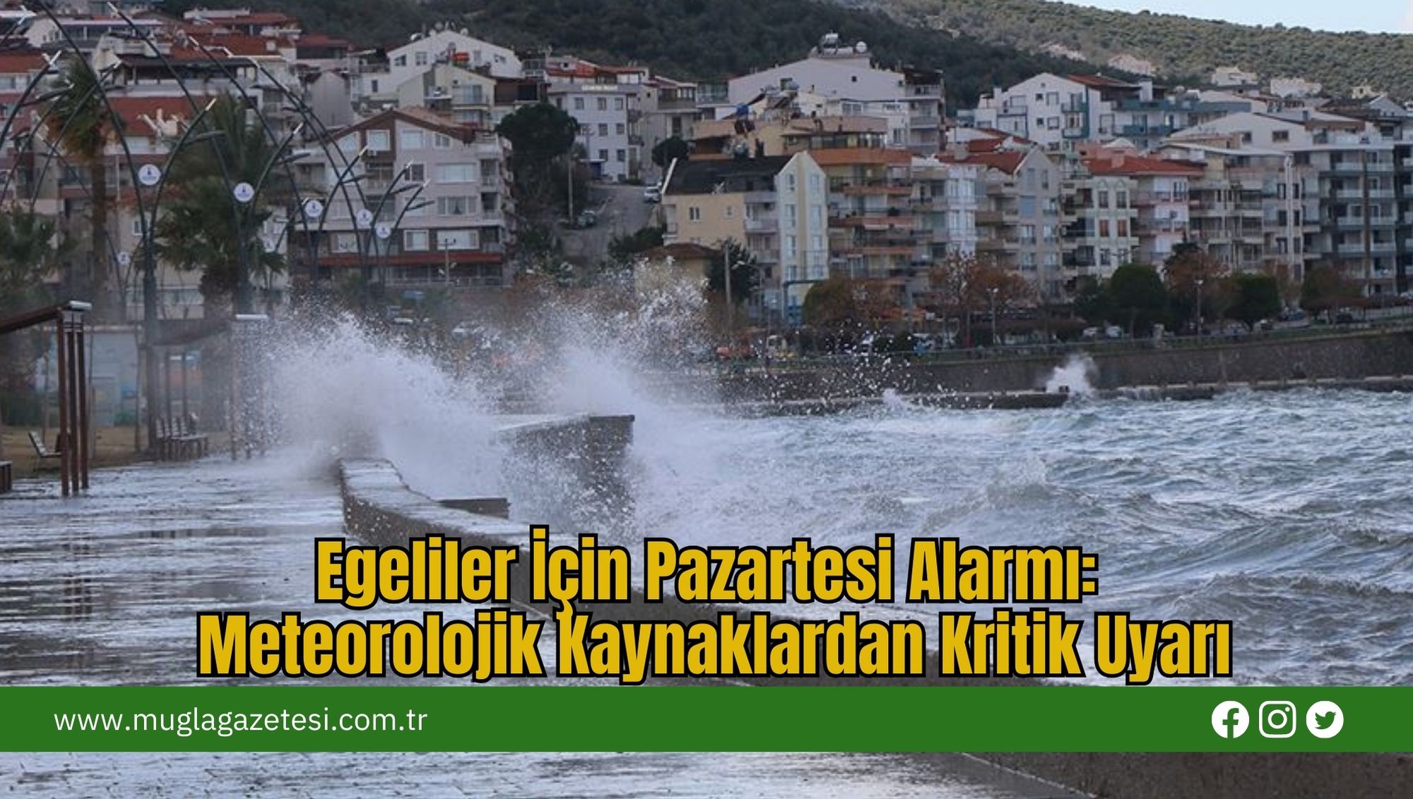 Egeliler İçin Pazartesi Alarmı: Meteorolojik Kaynaklardan Kritik Uyarı