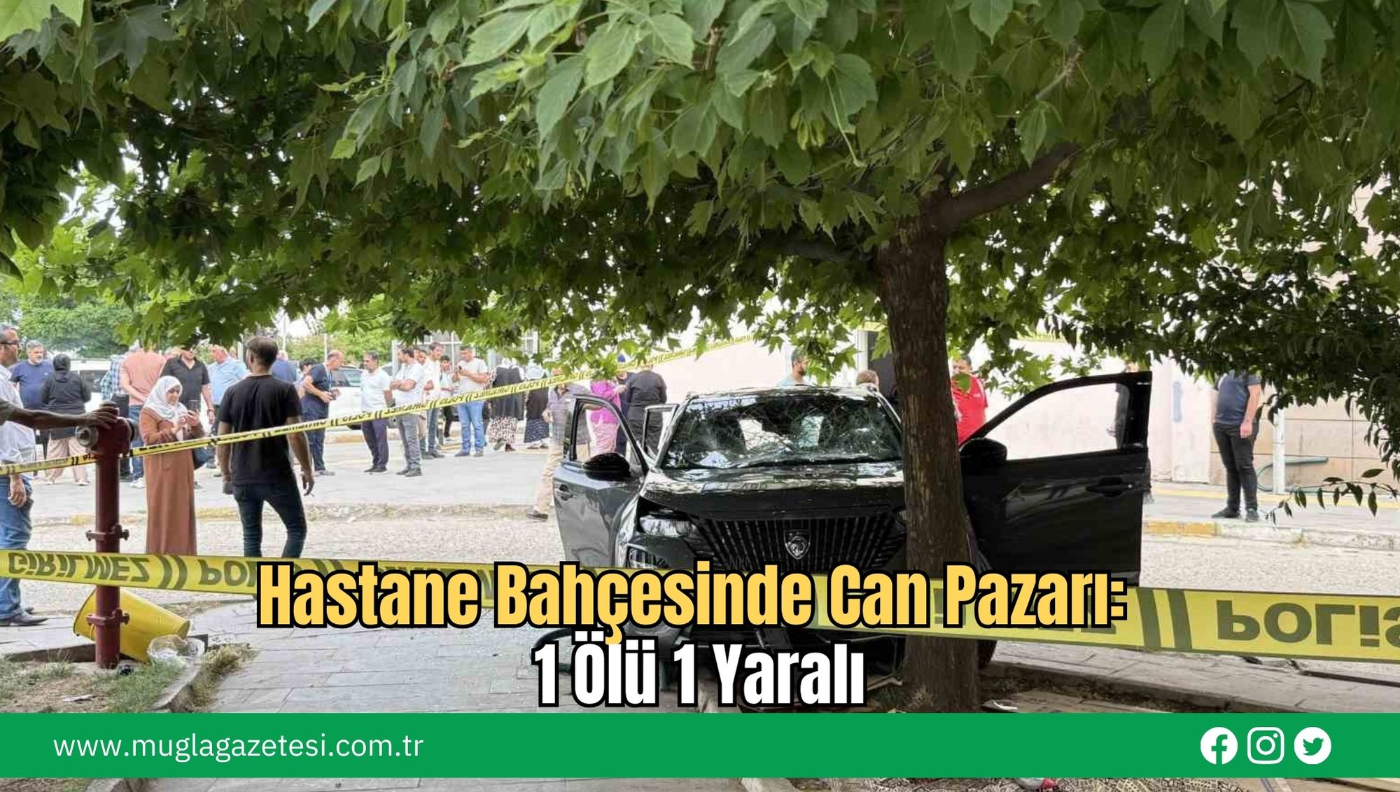 Hastane Bahçesinde Can Pazarı: 1 Ölü 1 Yaralı