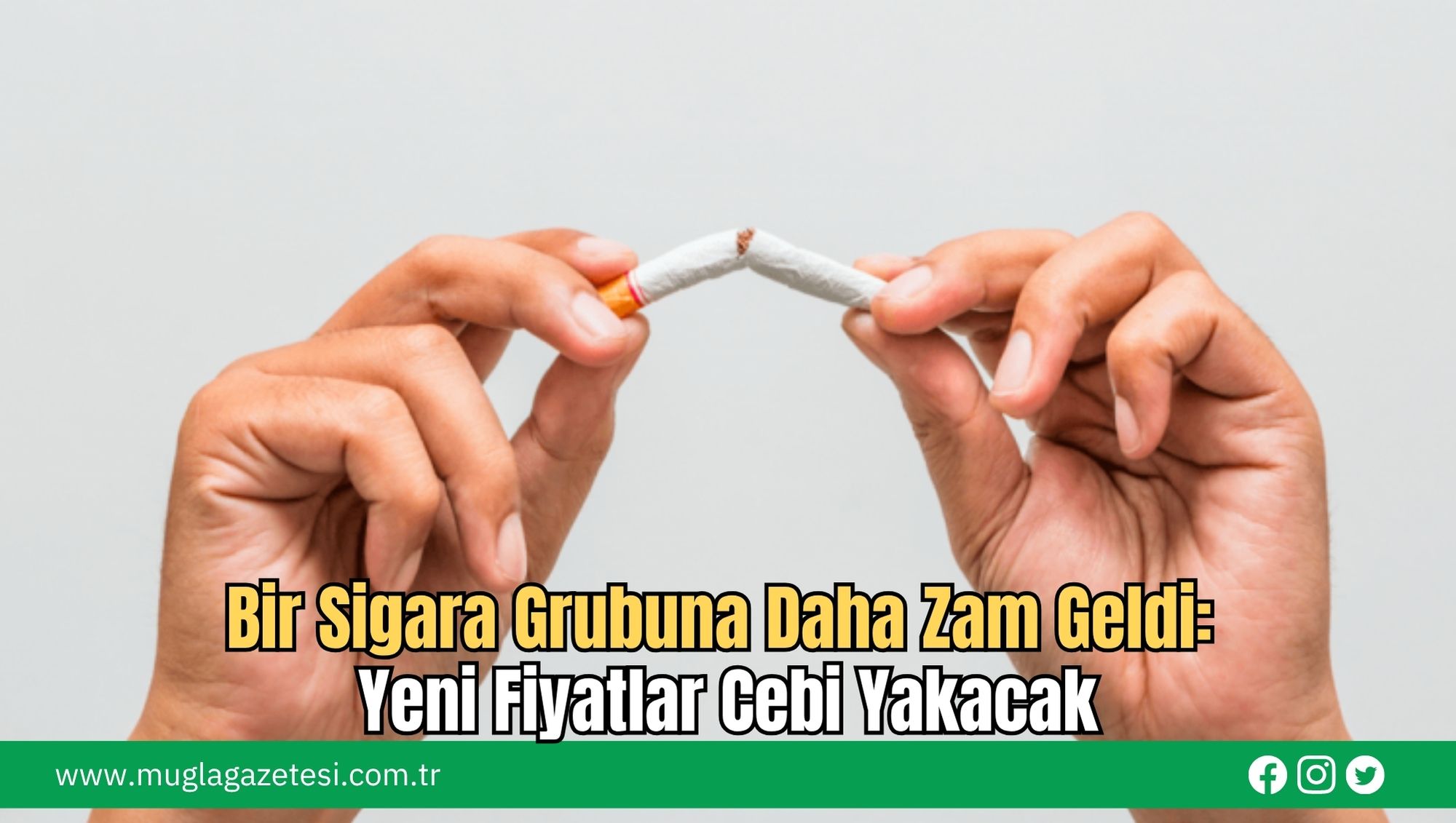 Bir Sigara Grubuna Daha Zam Geldi: Yeni Fiyatlar Cebi Yakacak