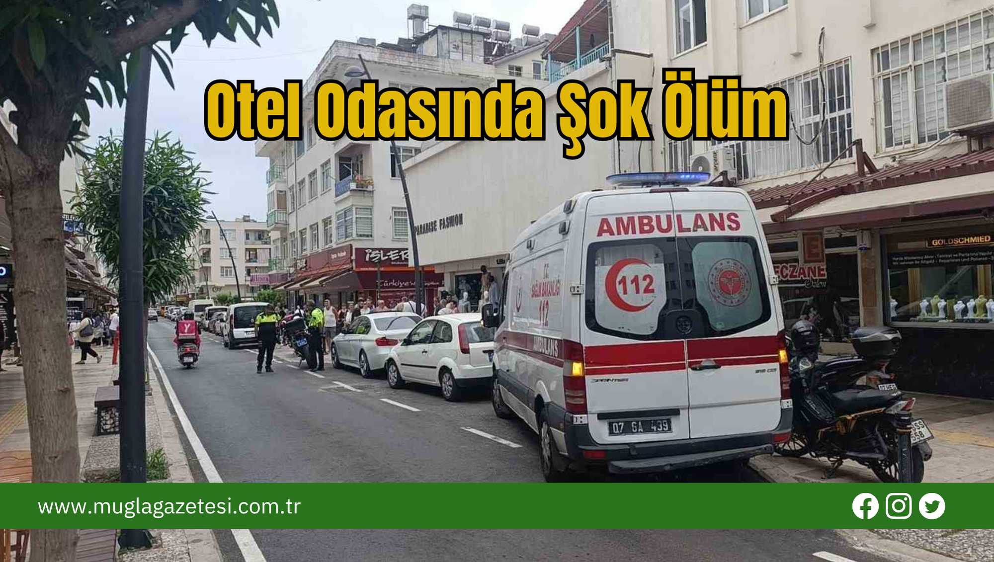 Otel Odasında Şok Ölüm