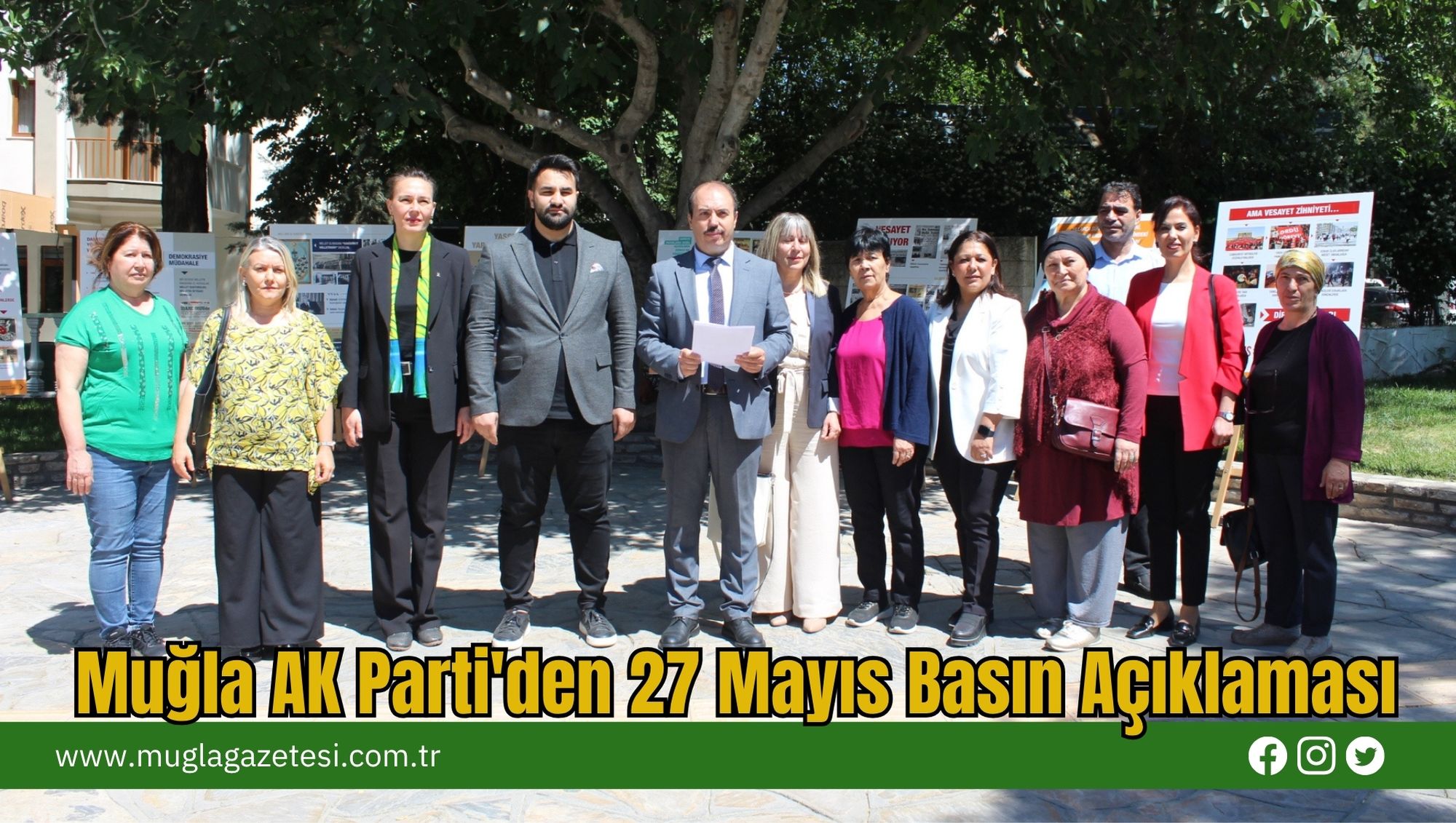 Muğla AK Parti'den 27 Mayıs Basın Açıklaması