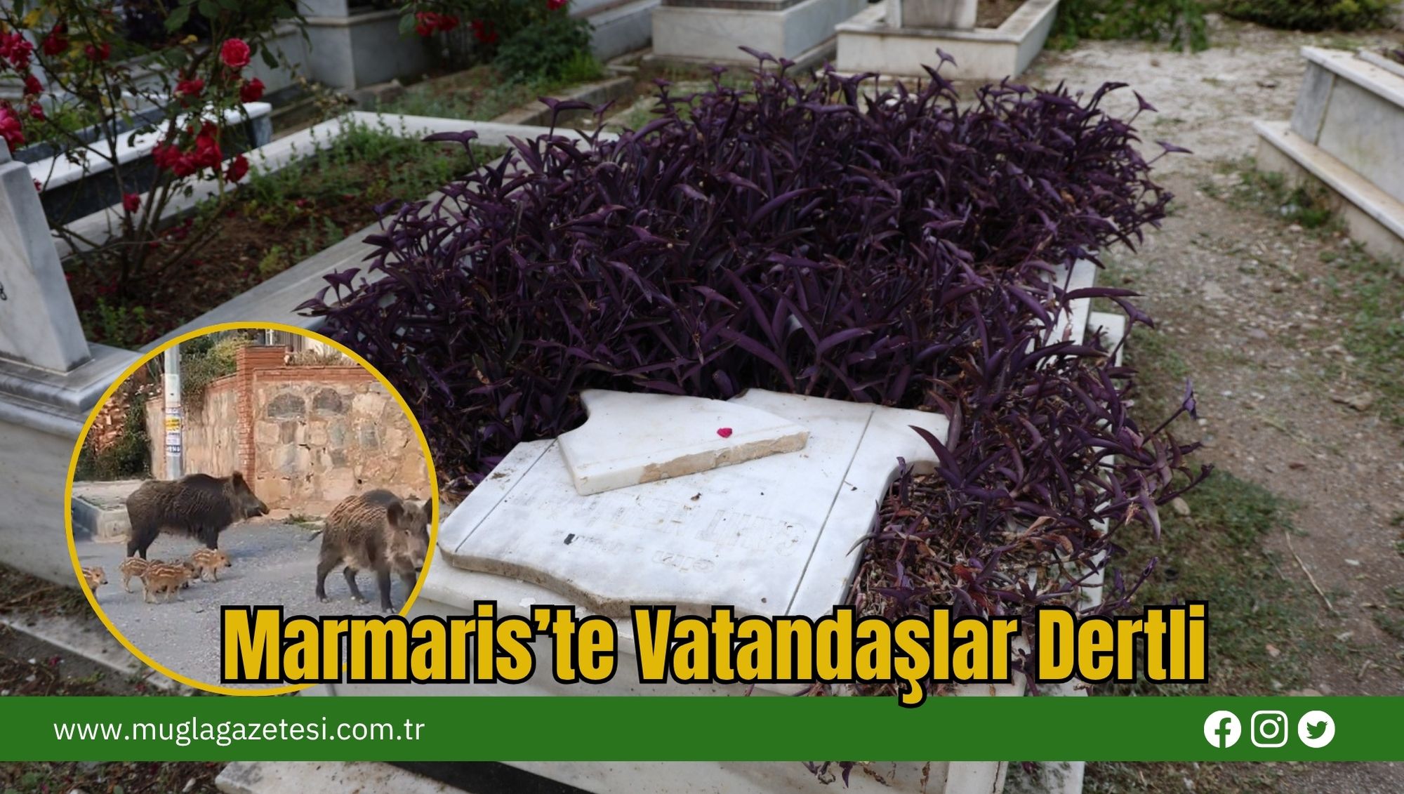 Marmaris’te Vatandaşlar Dertli