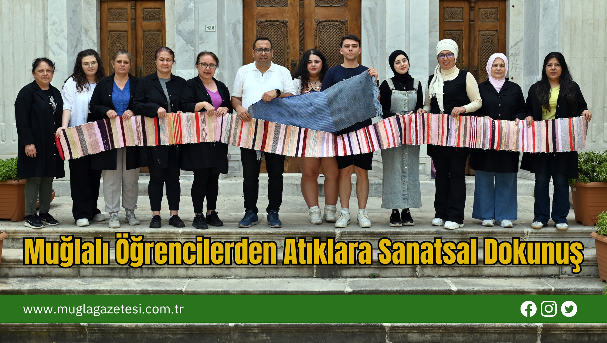 Muğlalı Öğrencilerden Atıklara Sanatsal Dokunuş