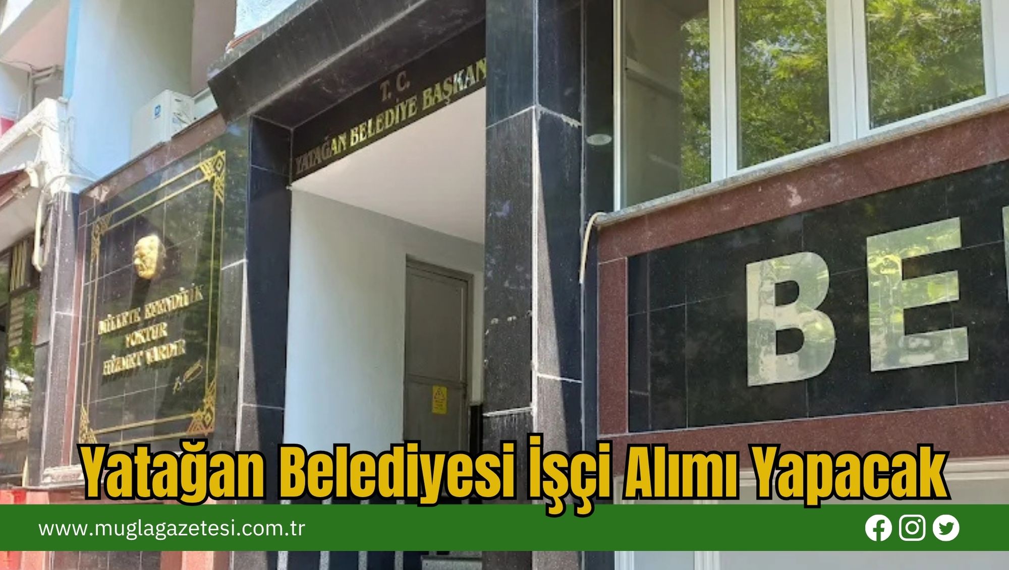 Yatağan Belediyesi İşçi Alımı Yapacak