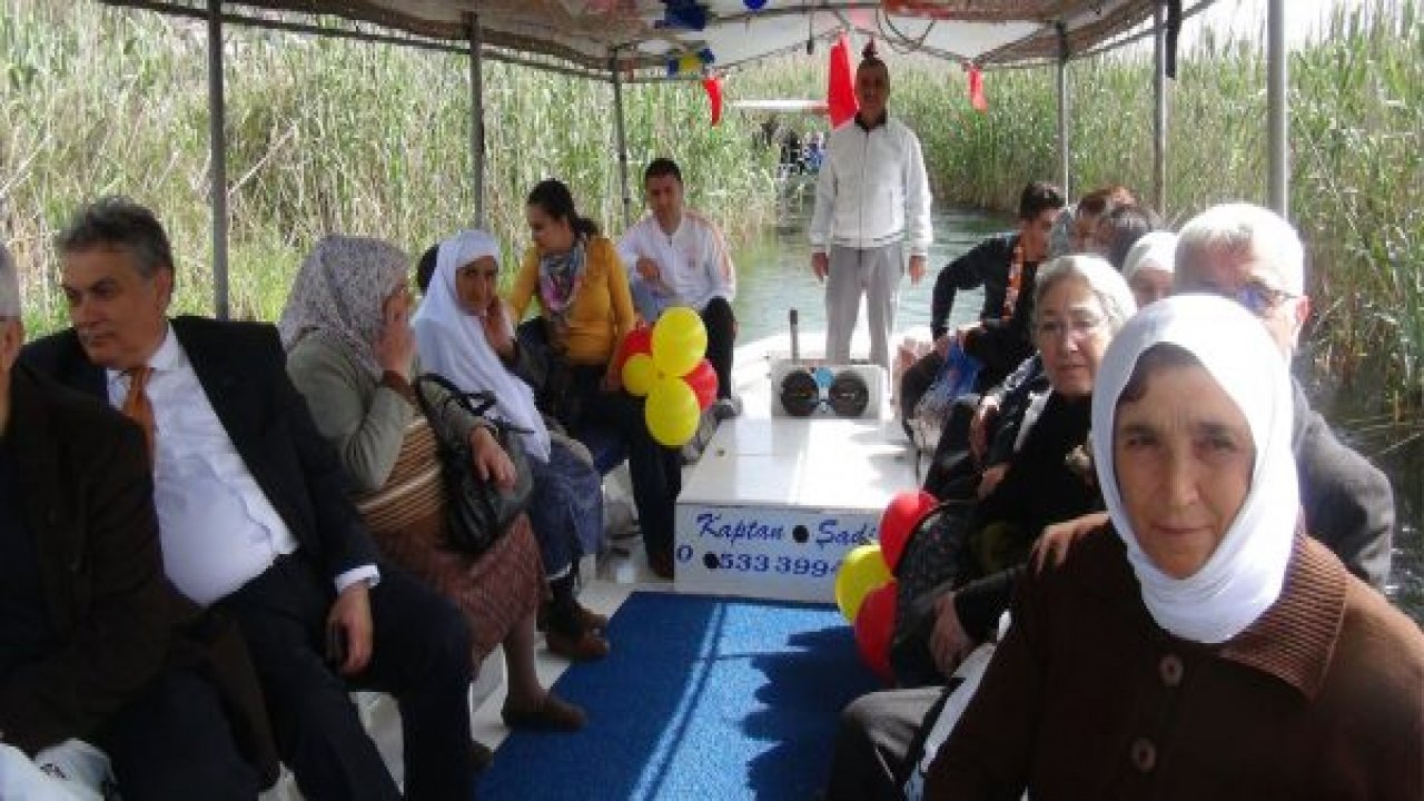 Şehit ailelerine tekne turu