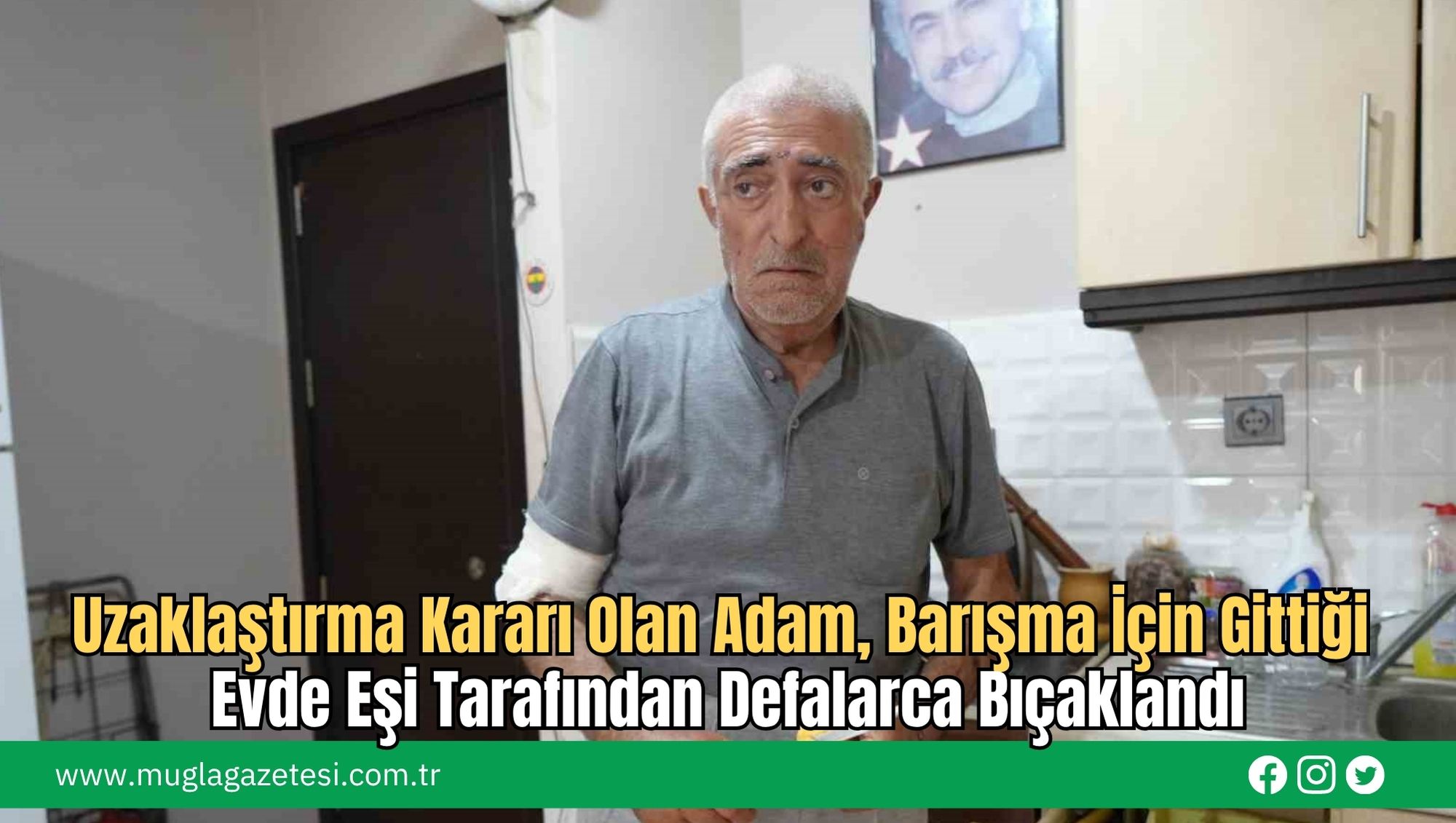 Uzaklaştırma Kararı Olan Adam, Barışma İçin Gittiği Evde Eşi Tarafından Defalarca Bıçaklandı