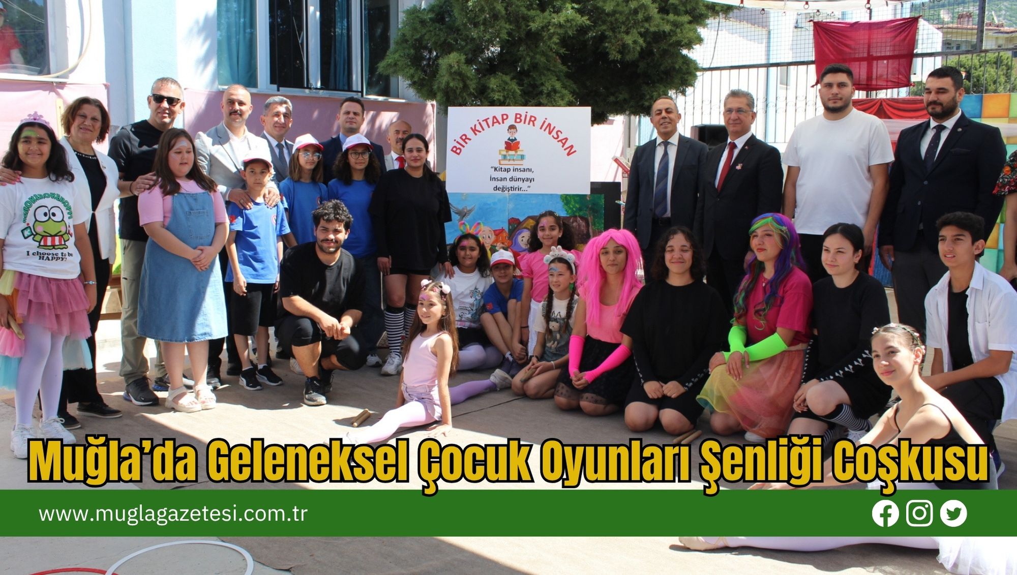 Muğla’da Geleneksel Çocuk Oyunları Şenliği Coşkusu