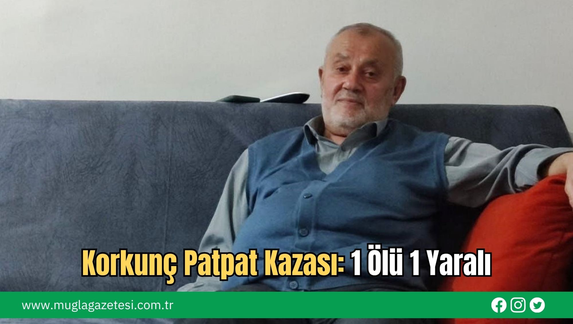 Korkunç Patpat Kazası: 1 Ölü 1 Yaralı
