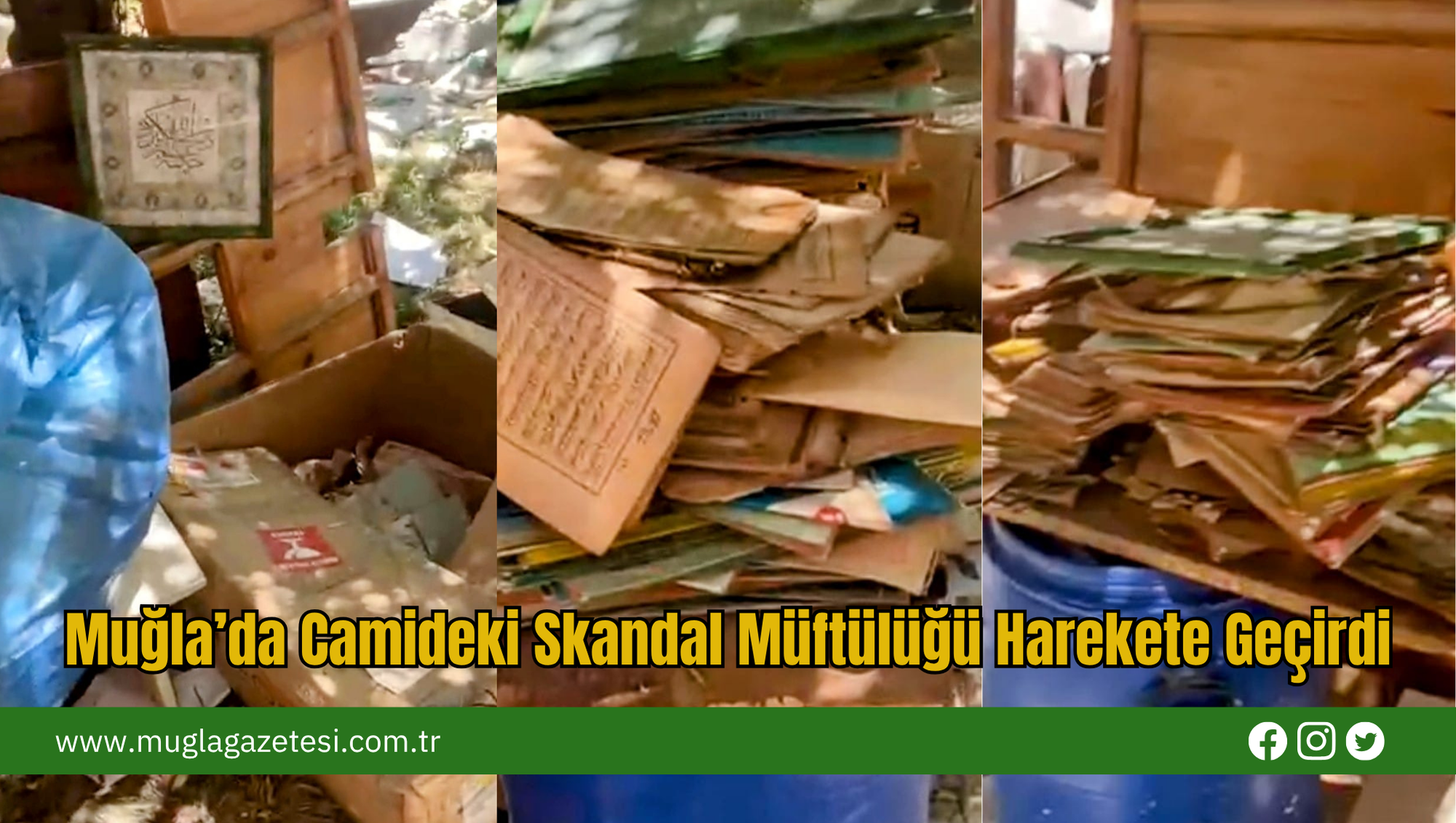 Muğla’da Camideki Skandal Müftülüğü Harekete Geçirdi